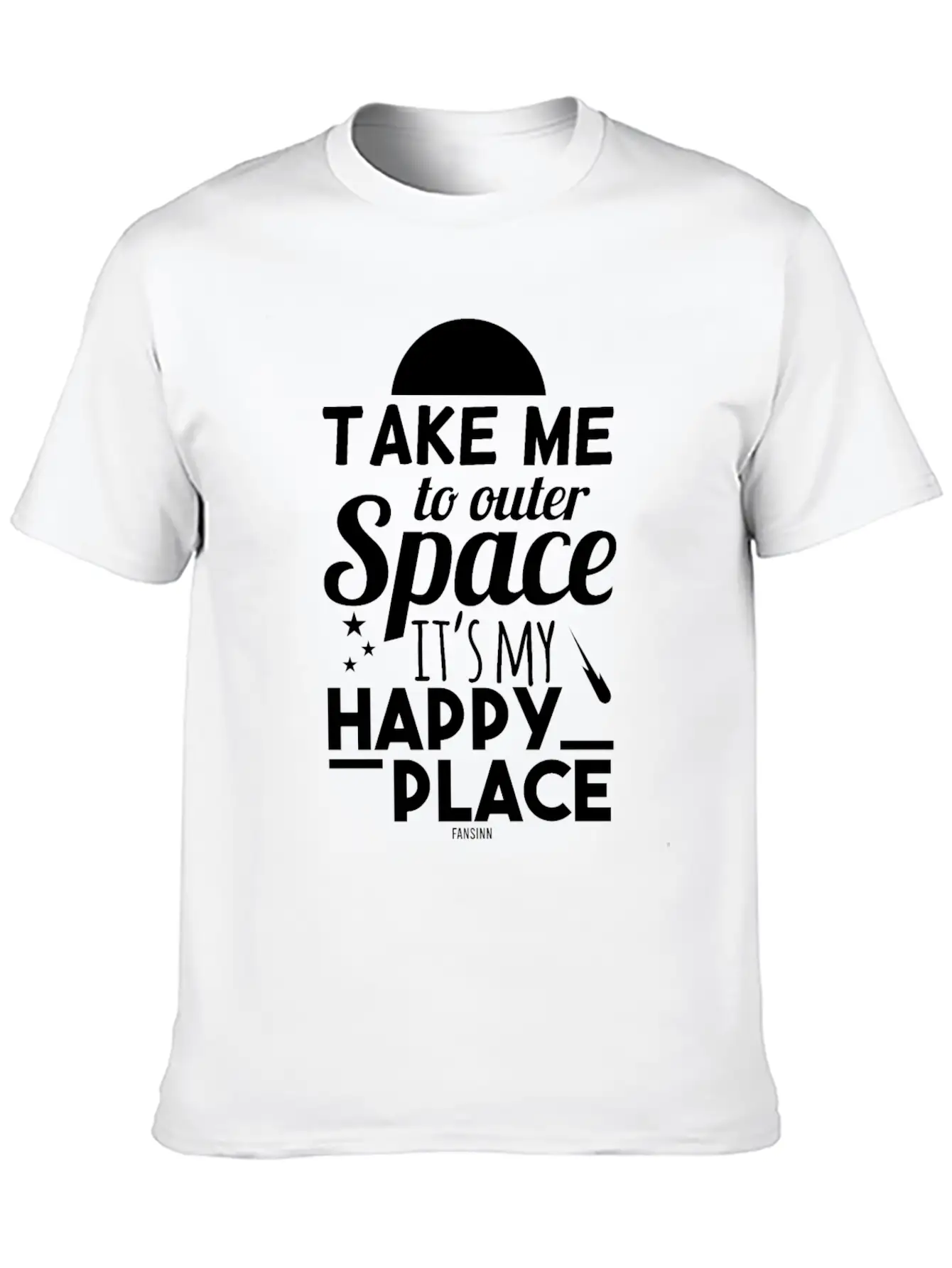 Universe Planet Sky Star Relaxed Everyday Tee – Lightweight And Durable Cotton