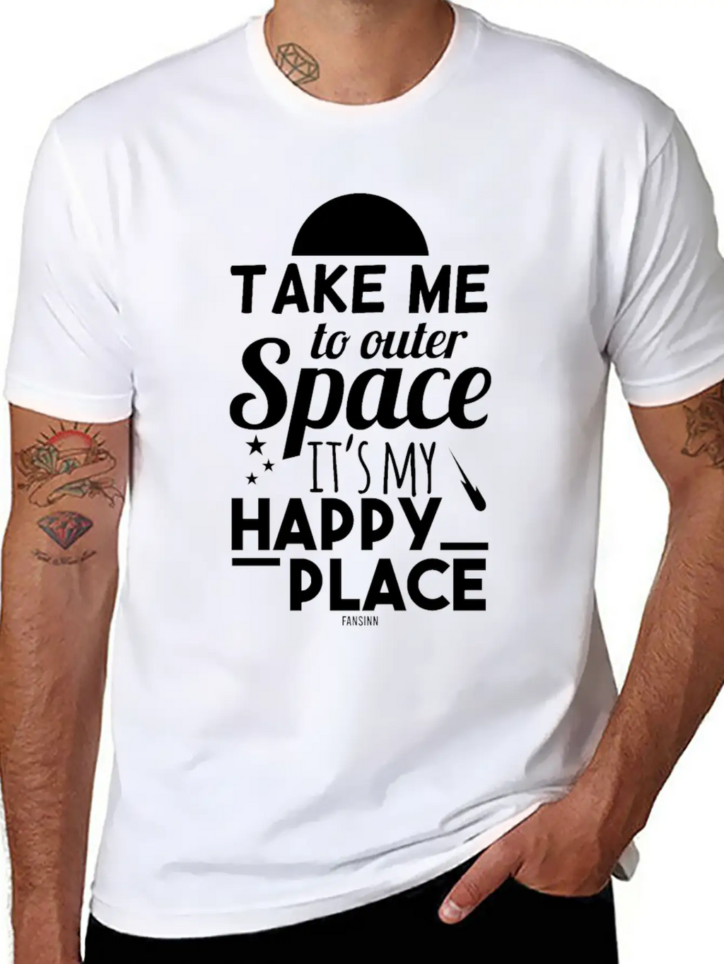 Universe Planet Sky Star Relaxed Everyday Tee – Lightweight And Durable Cotton