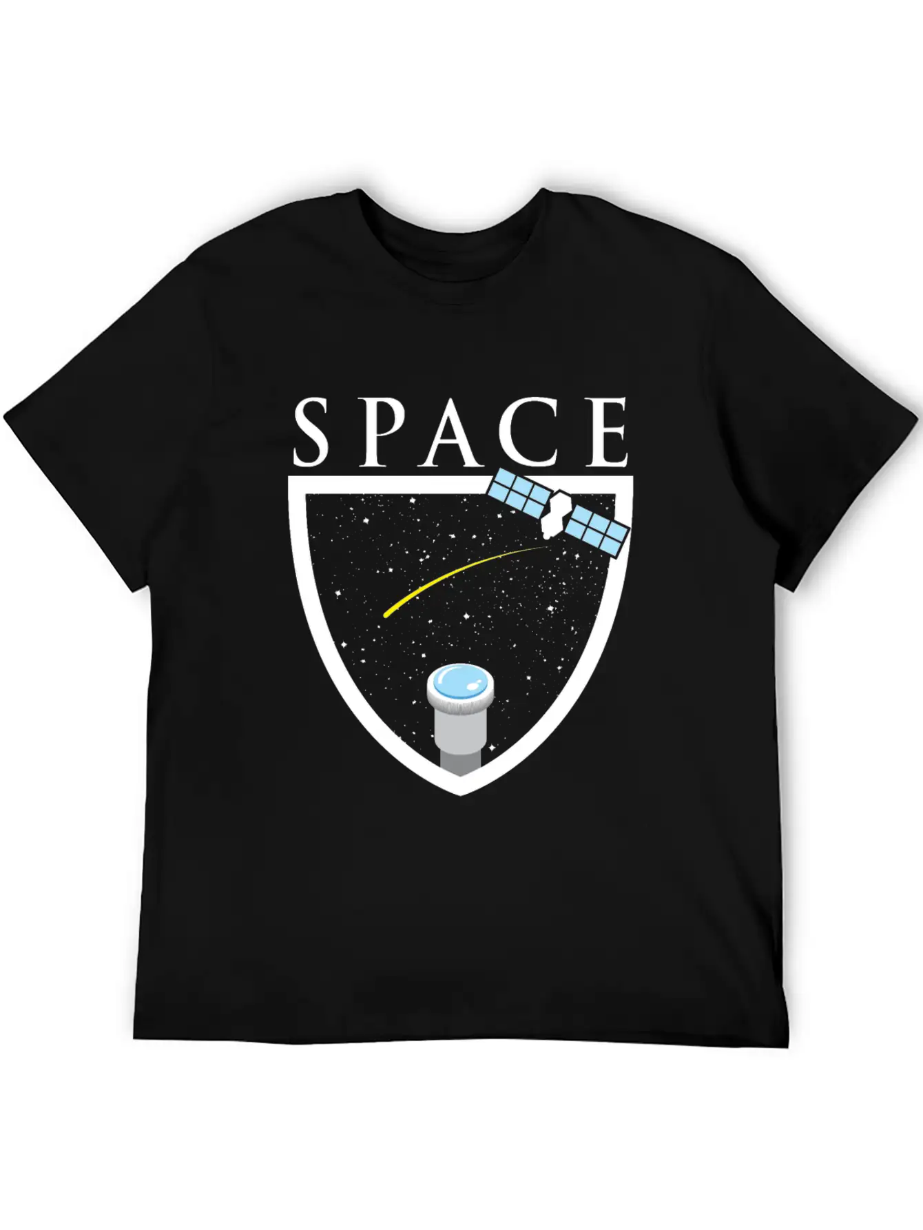 Universe Space Rocket Mars Moon Breathable Graphic T-Shirt – Perfect For Casual Days