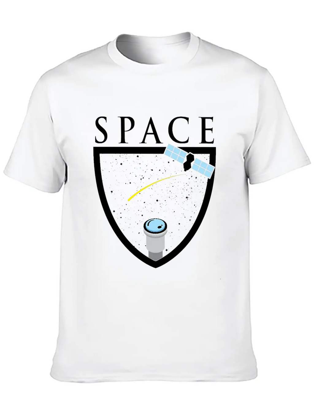 Universe Space Rocket Mars Moon Breathable Graphic T-Shirt – Perfect For Casual Days