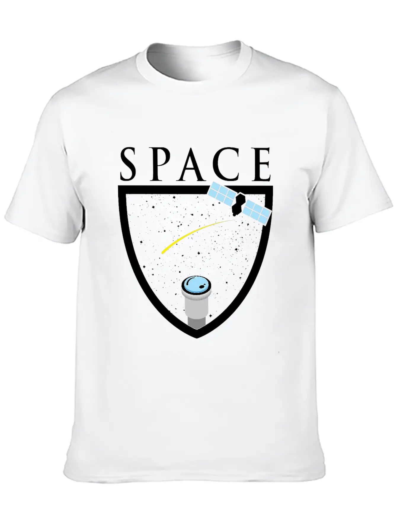Universe Space Rocket Mars Moon Breathable Graphic T-Shirt – Perfect For Casual Days