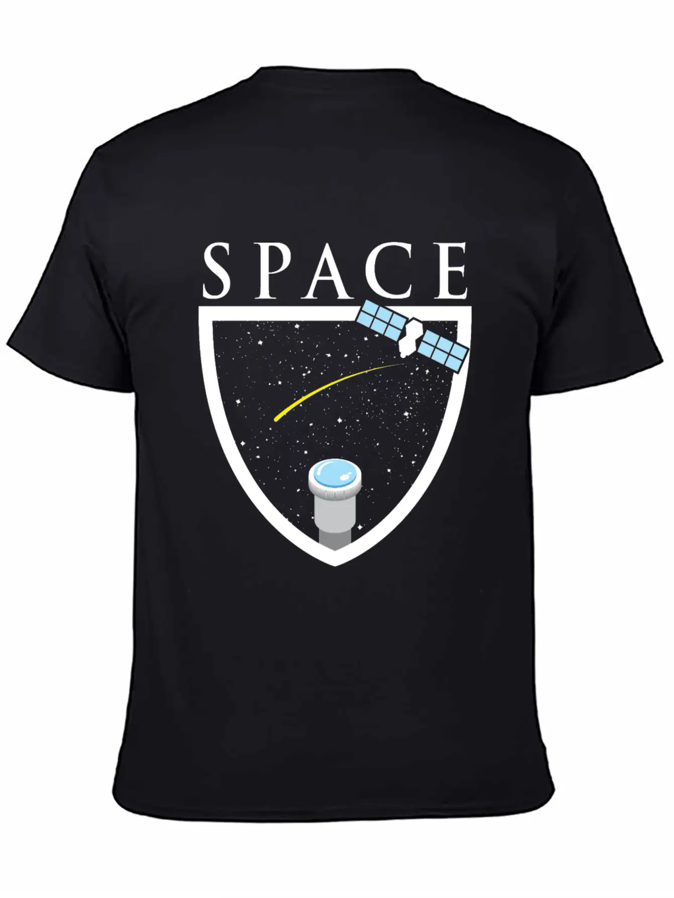 Universe Space Rocket Mars Moon Breathable Graphic T-Shirt – Perfect For Casual Days