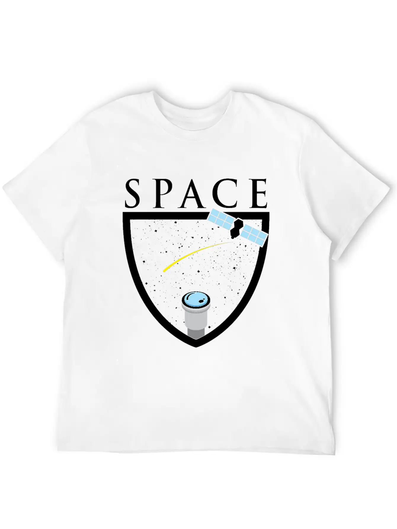 Universe Space Rocket Mars Moon Breathable Graphic T-Shirt – Perfect For Casual Days