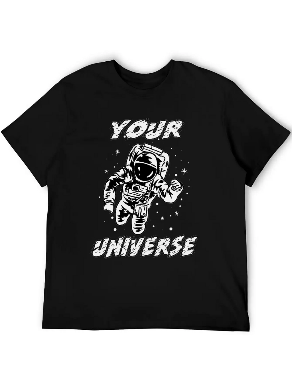 Universe Traveler Space-man Galaxies Stars Gift Basic Graphic T-Shirt – Daily Comfort In Soft Cotton