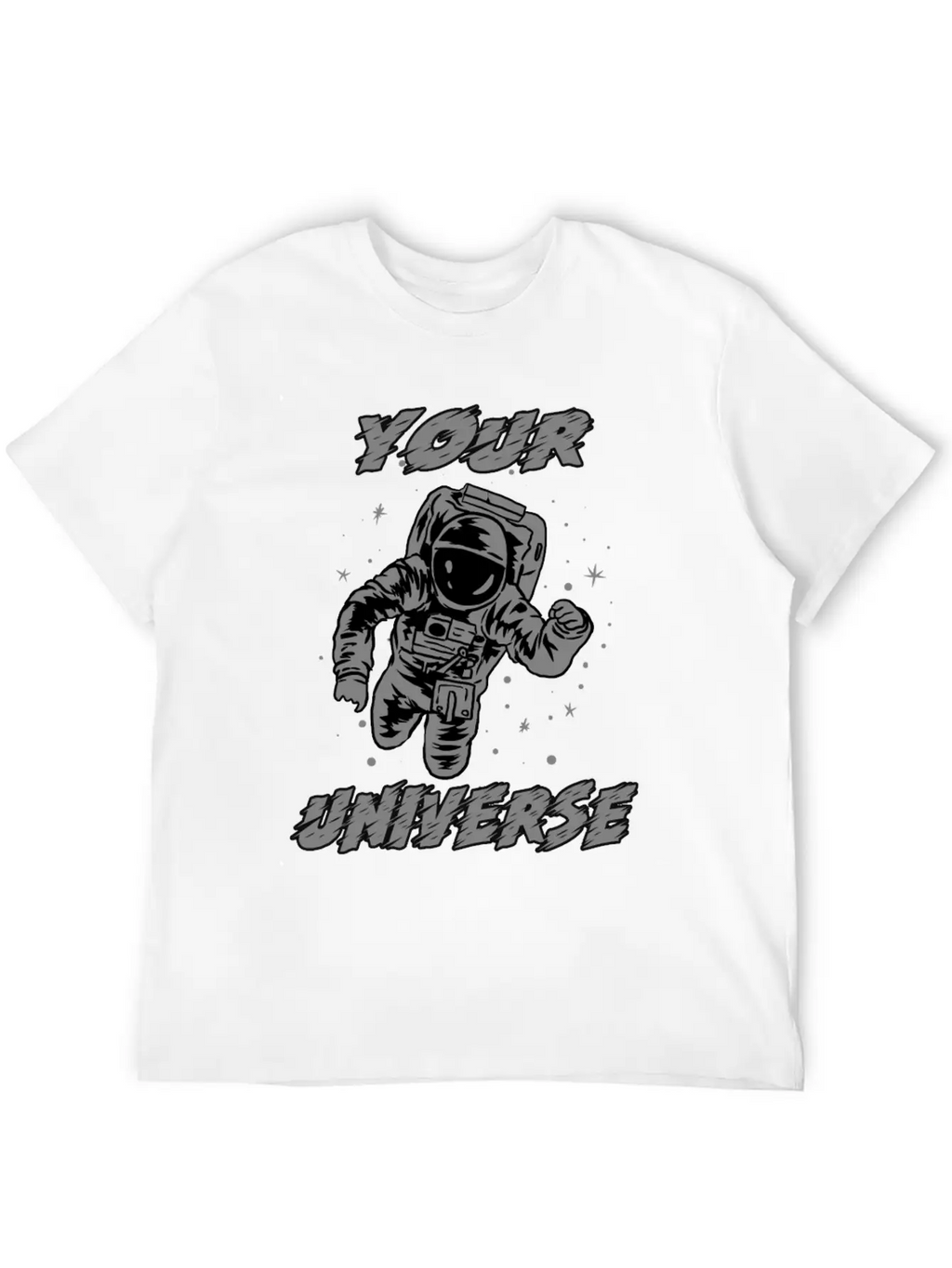 Universe Traveler Space-man Galaxies Stars Gift Basic Graphic T-Shirt – Daily Comfort In Soft Cotton