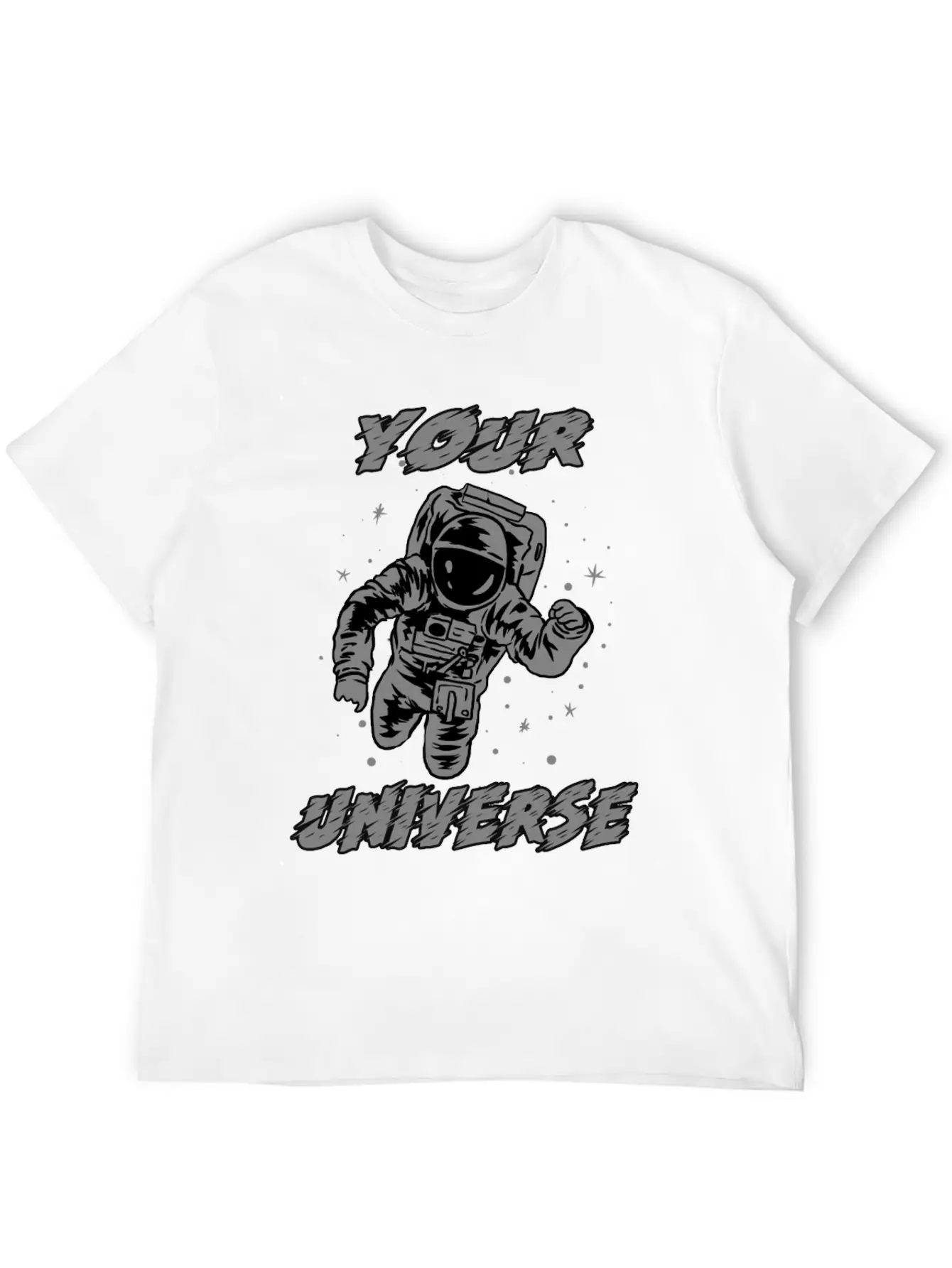Universe Traveler Space-man Galaxies Stars Gift Basic Graphic T-Shirt – Daily Comfort In Soft Cotton