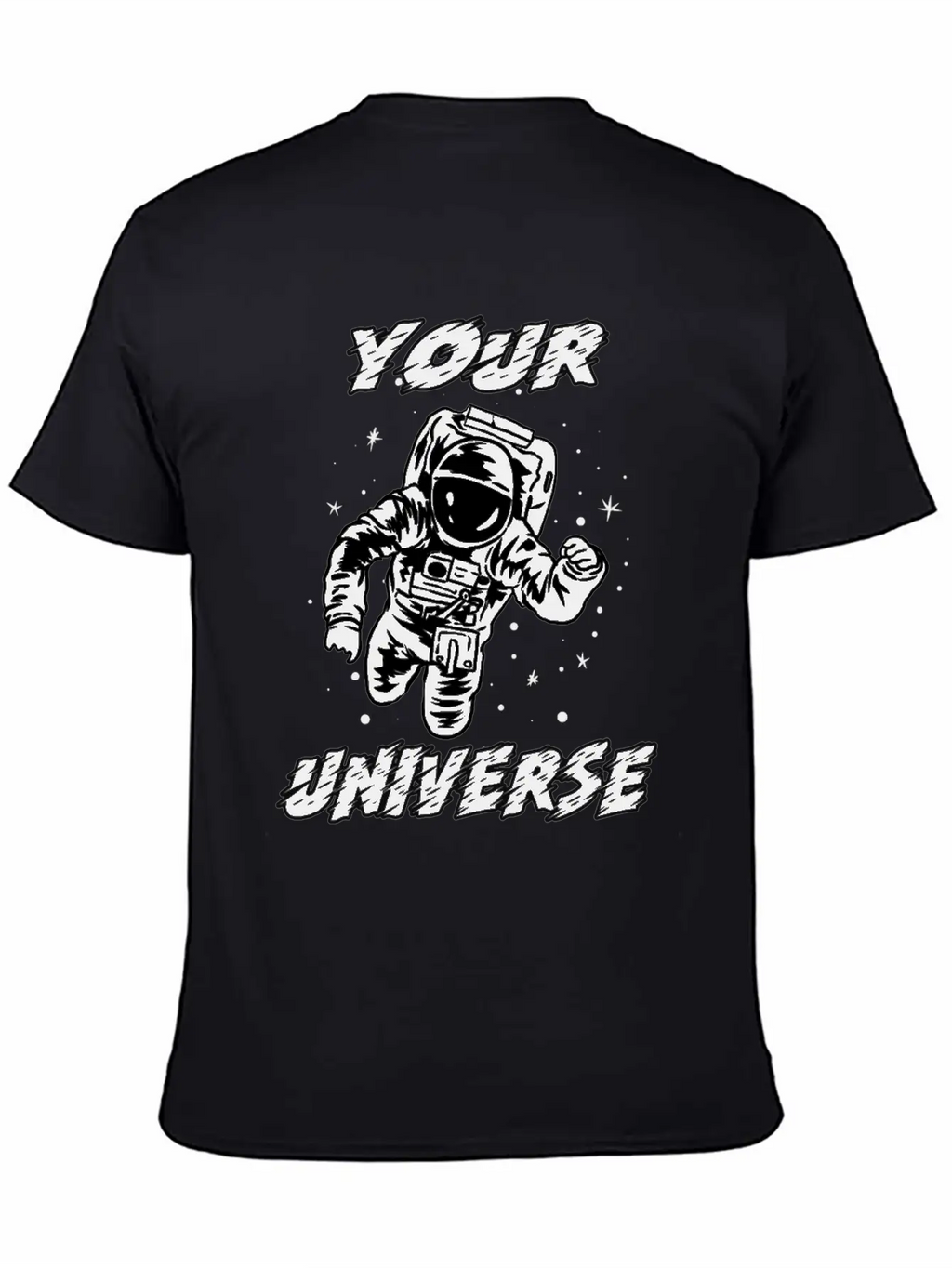 Universe Traveler Space-man Galaxies Stars Gift Basic Graphic T-Shirt – Daily Comfort In Soft Cotton