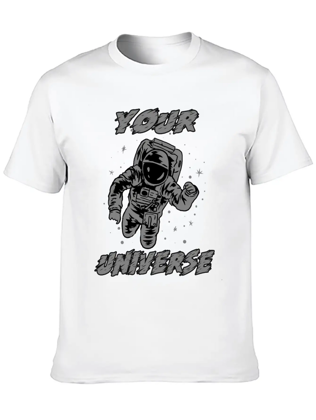 Universe Traveler Space-man Galaxies Stars Gift Basic Graphic T-Shirt – Daily Comfort In Soft Cotton