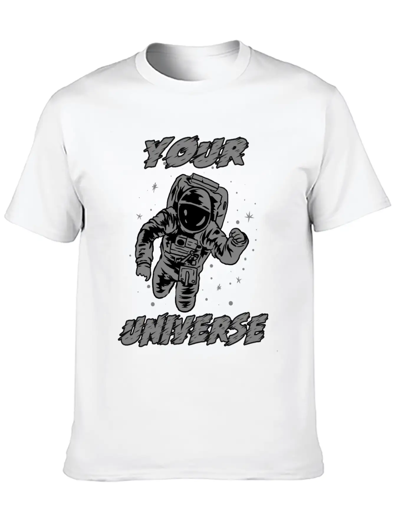 Universe Traveler Space-man Galaxies Stars Gift Basic Graphic T-Shirt – Daily Comfort In Soft Cotton