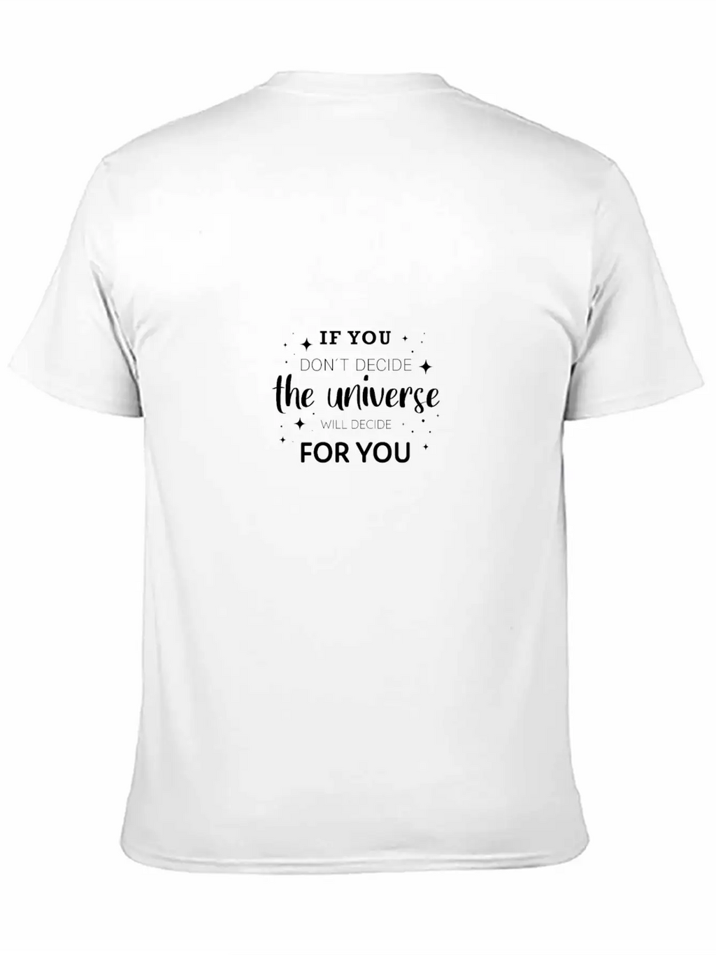 Universe Unisex Casual T-Shirt – Clean Design For Daily Comfort