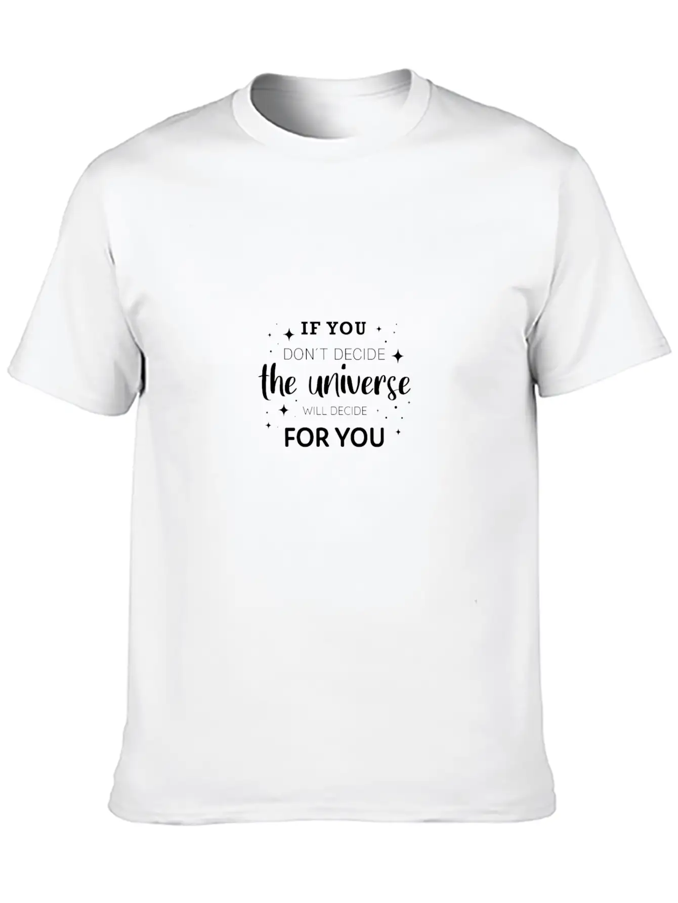 Universe Unisex Casual T-Shirt – Clean Design For Daily Comfort