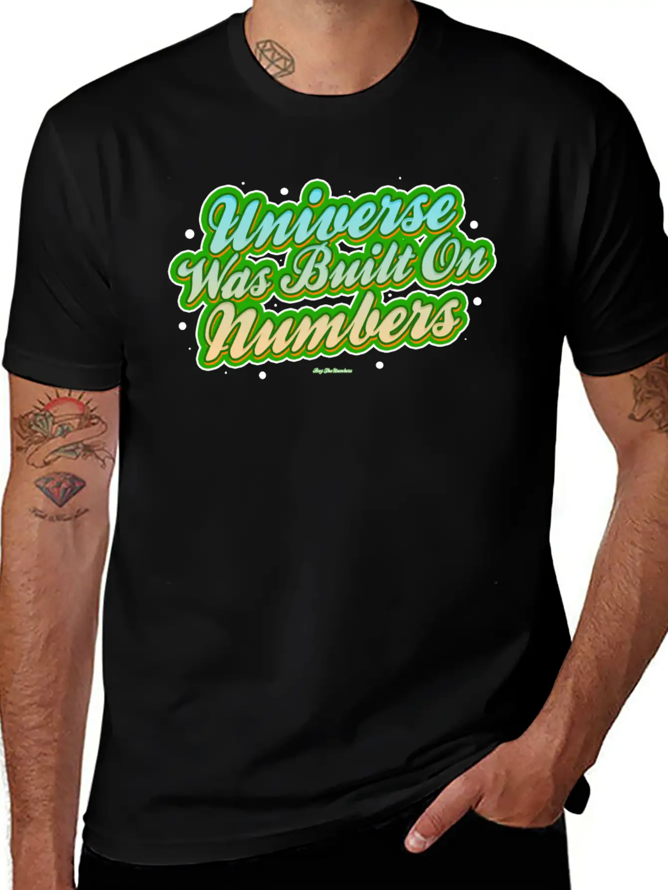 Universe Was Built On Numbers Timeless Short Sleeve Tee – Comfy And Minimalist Design