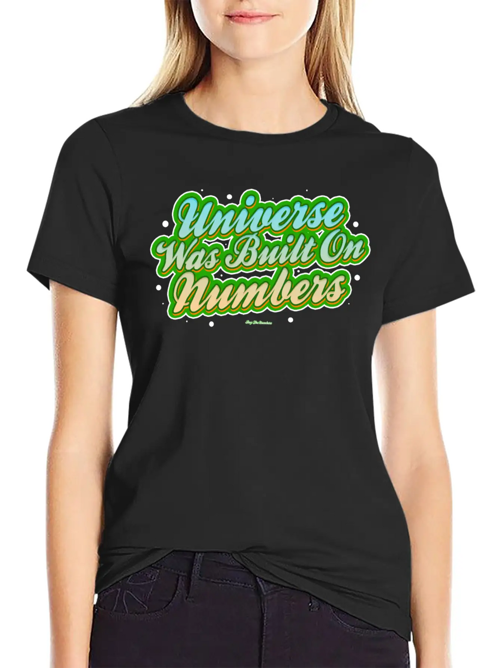 Universe Was Built On Numbers Timeless Short Sleeve Tee – Comfy And Minimalist Design