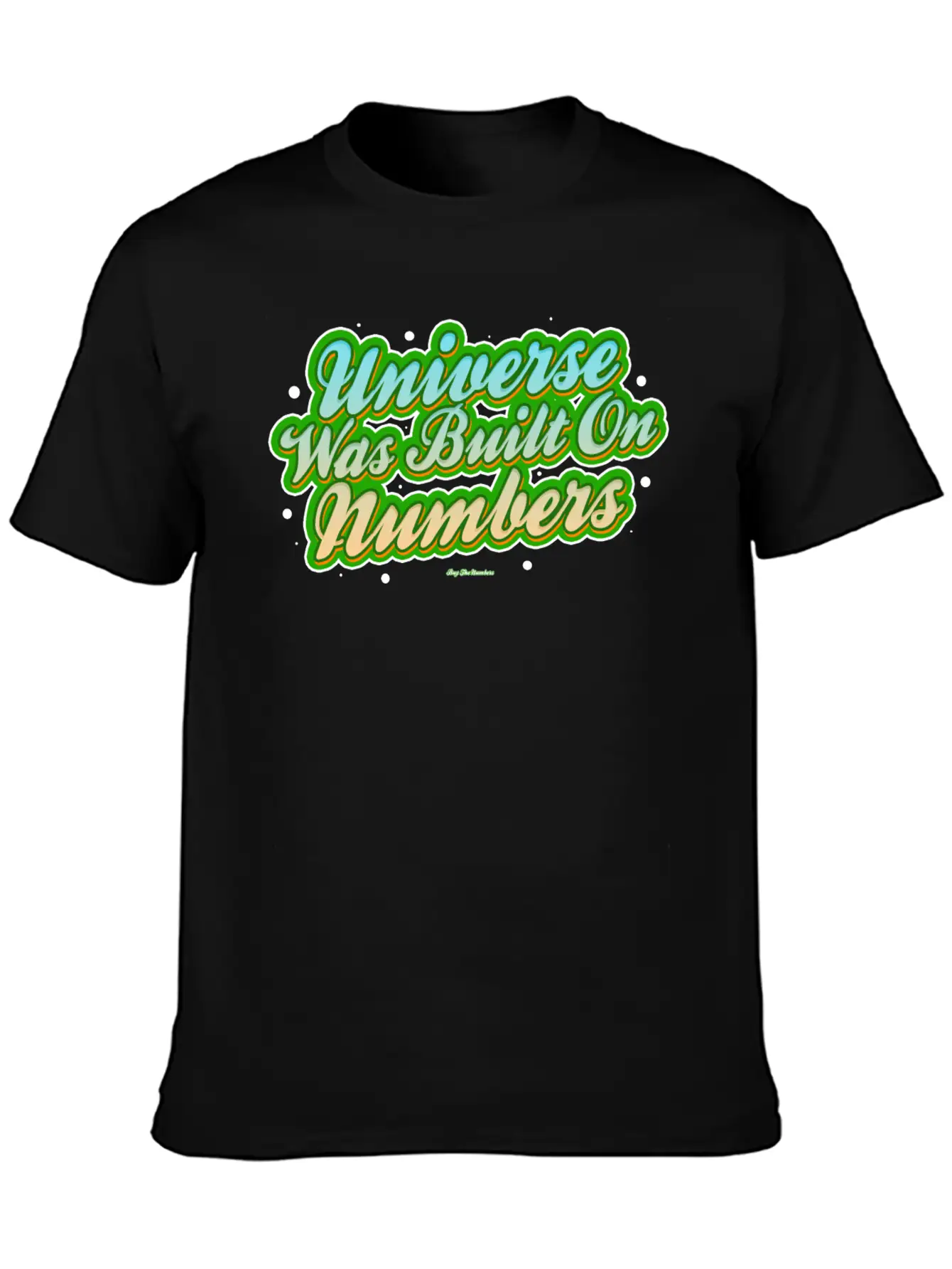 Universe Was Built On Numbers Timeless Short Sleeve Tee – Comfy And Minimalist Design