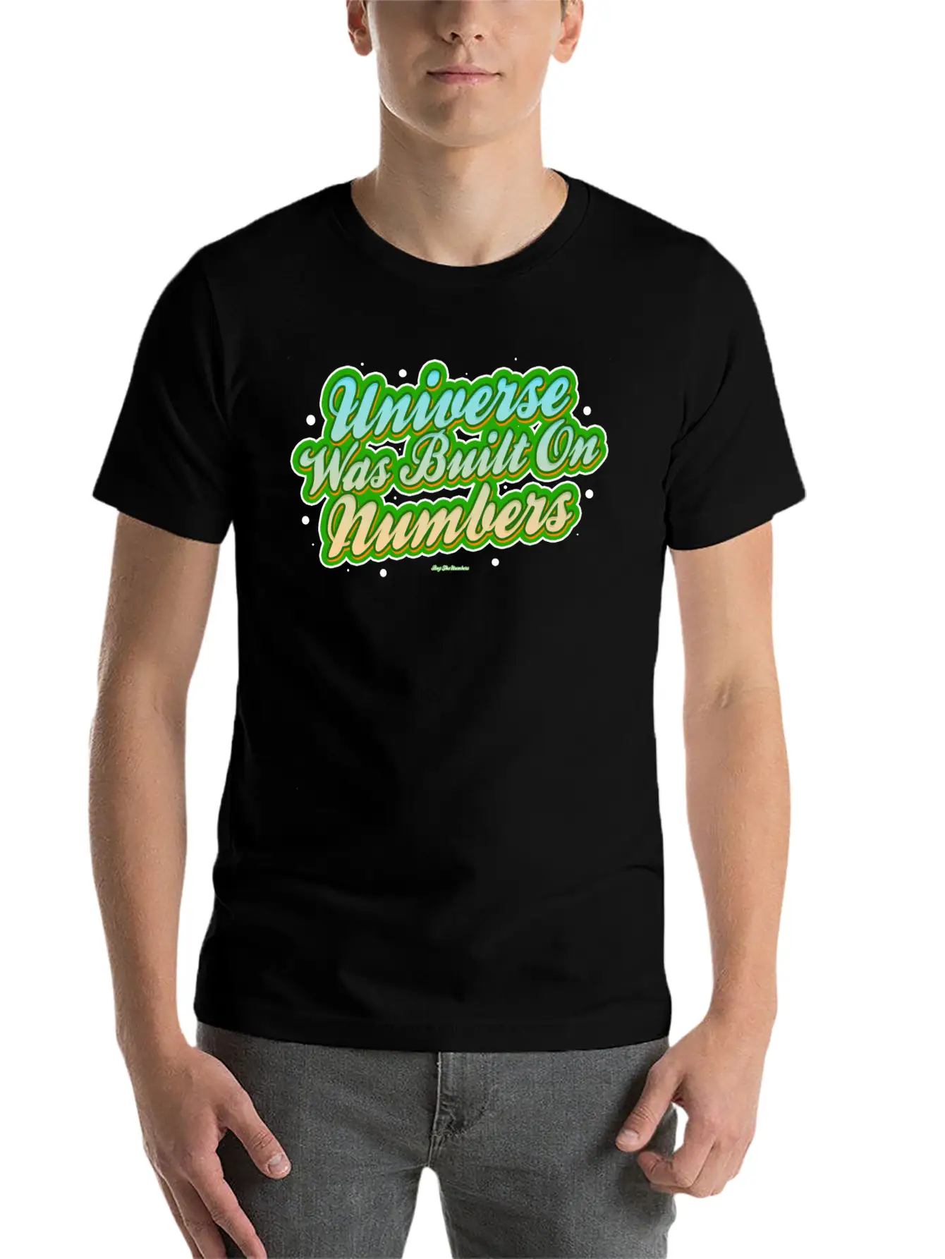 Universe Was Built On Numbers Timeless Short Sleeve Tee – Comfy And Minimalist Design