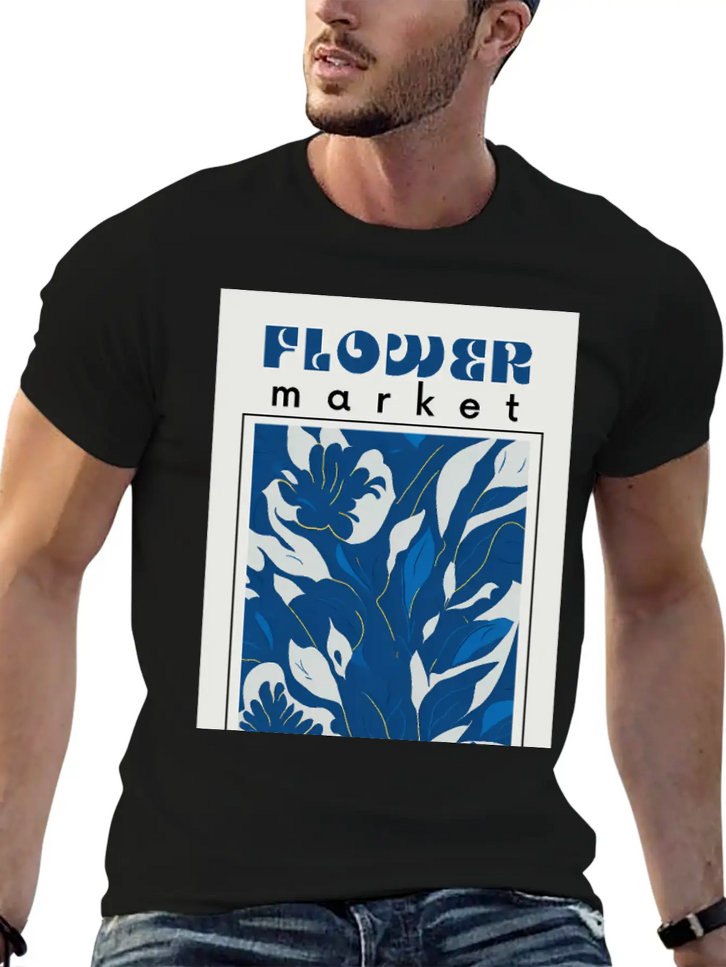 Unleash Your Inner Designer With Our Flower Series Relaxed Everyday Tee – Lightweight And Durable Cotton
