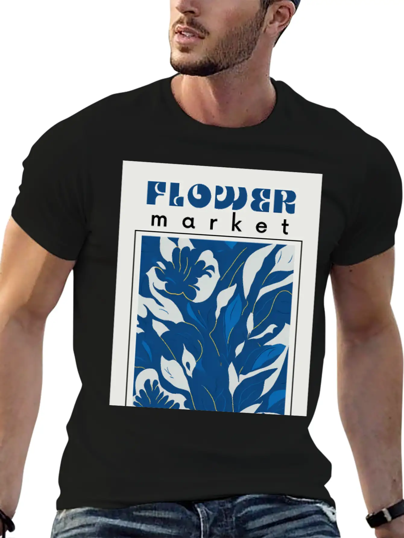 Unleash Your Inner Designer With Our Flower Series Relaxed Everyday Tee – Lightweight And Durable Cotton