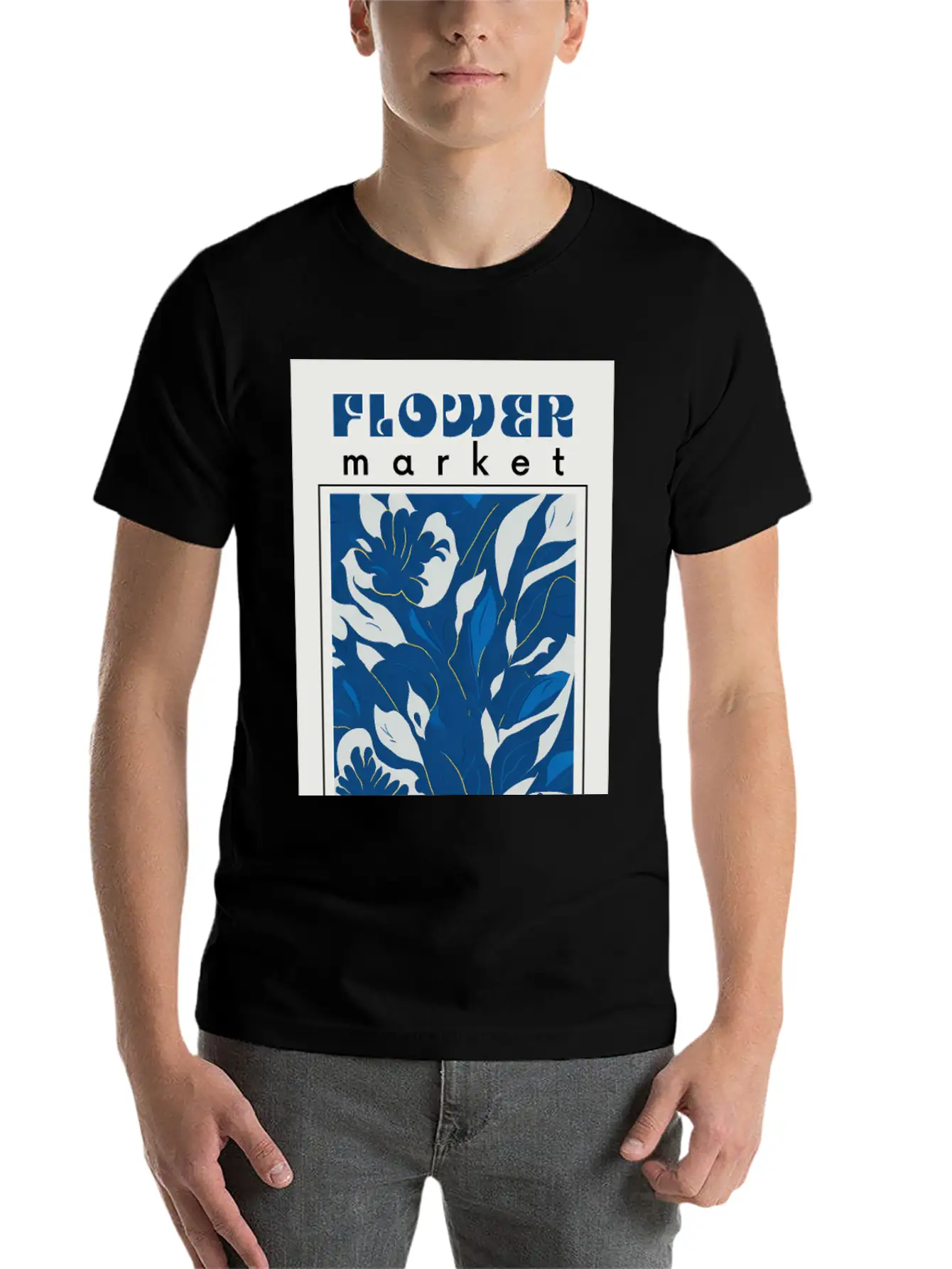 Unleash Your Inner Designer With Our Flower Series Relaxed Everyday Tee – Lightweight And Durable Cotton