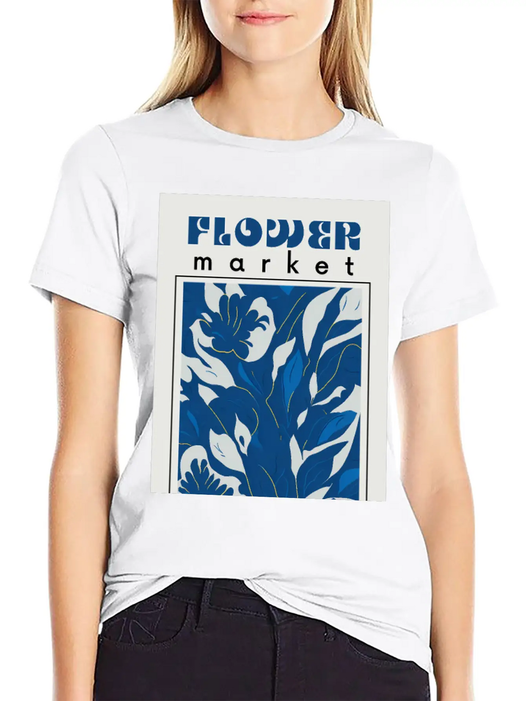Unleash Your Inner Designer With Our Flower Series Relaxed Everyday Tee – Lightweight And Durable Cotton