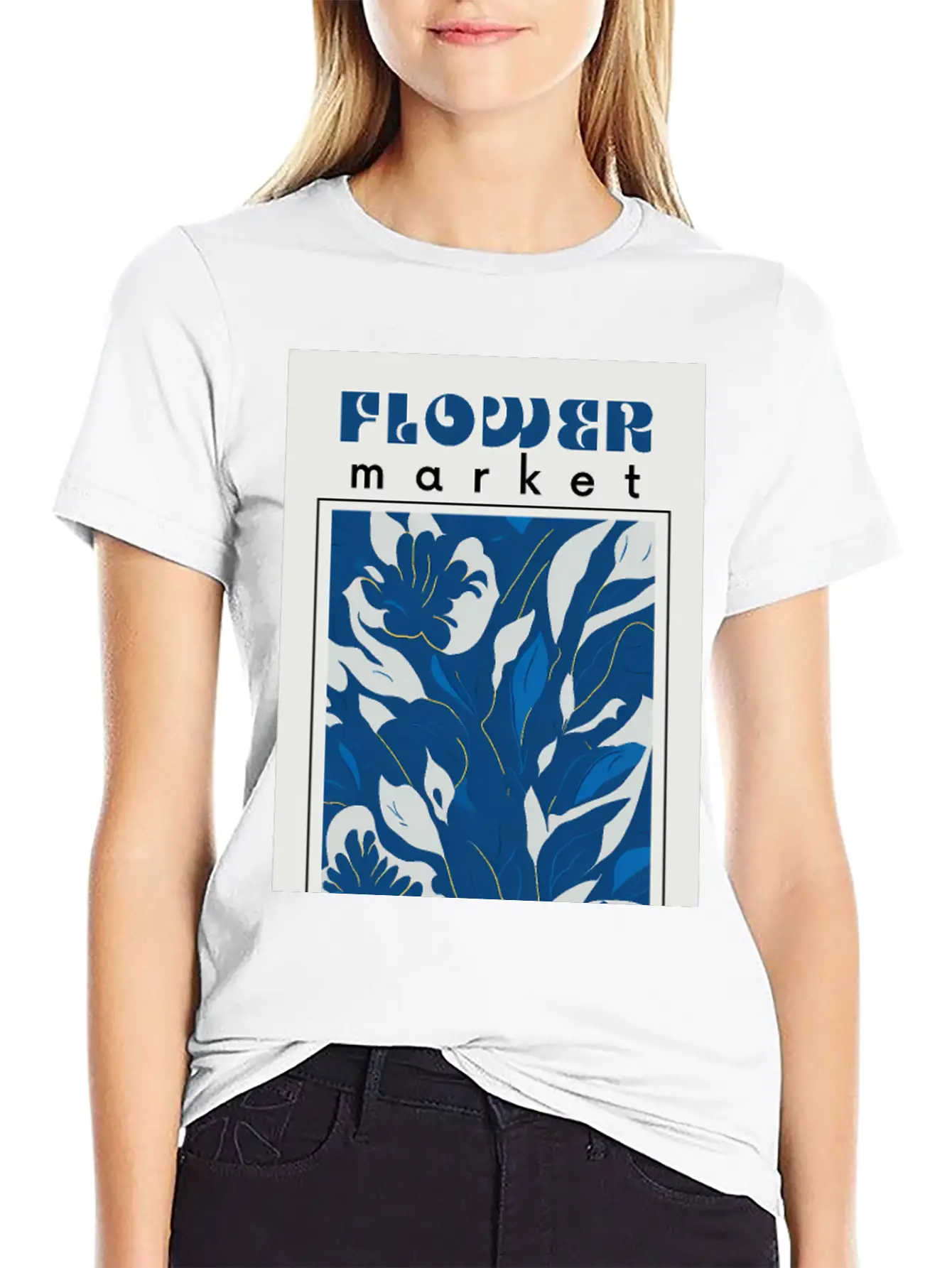 Unleash Your Inner Designer With Our Flower Series Relaxed Everyday Tee – Lightweight And Durable Cotton