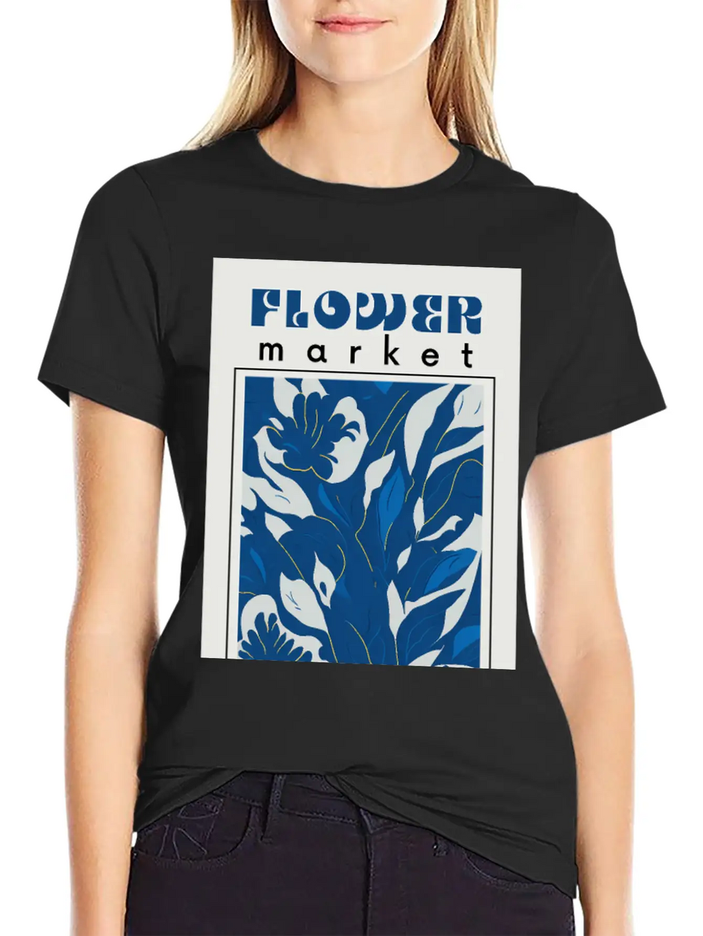 Unleash Your Inner Designer With Our Flower Series Relaxed Everyday Tee – Lightweight And Durable Cotton