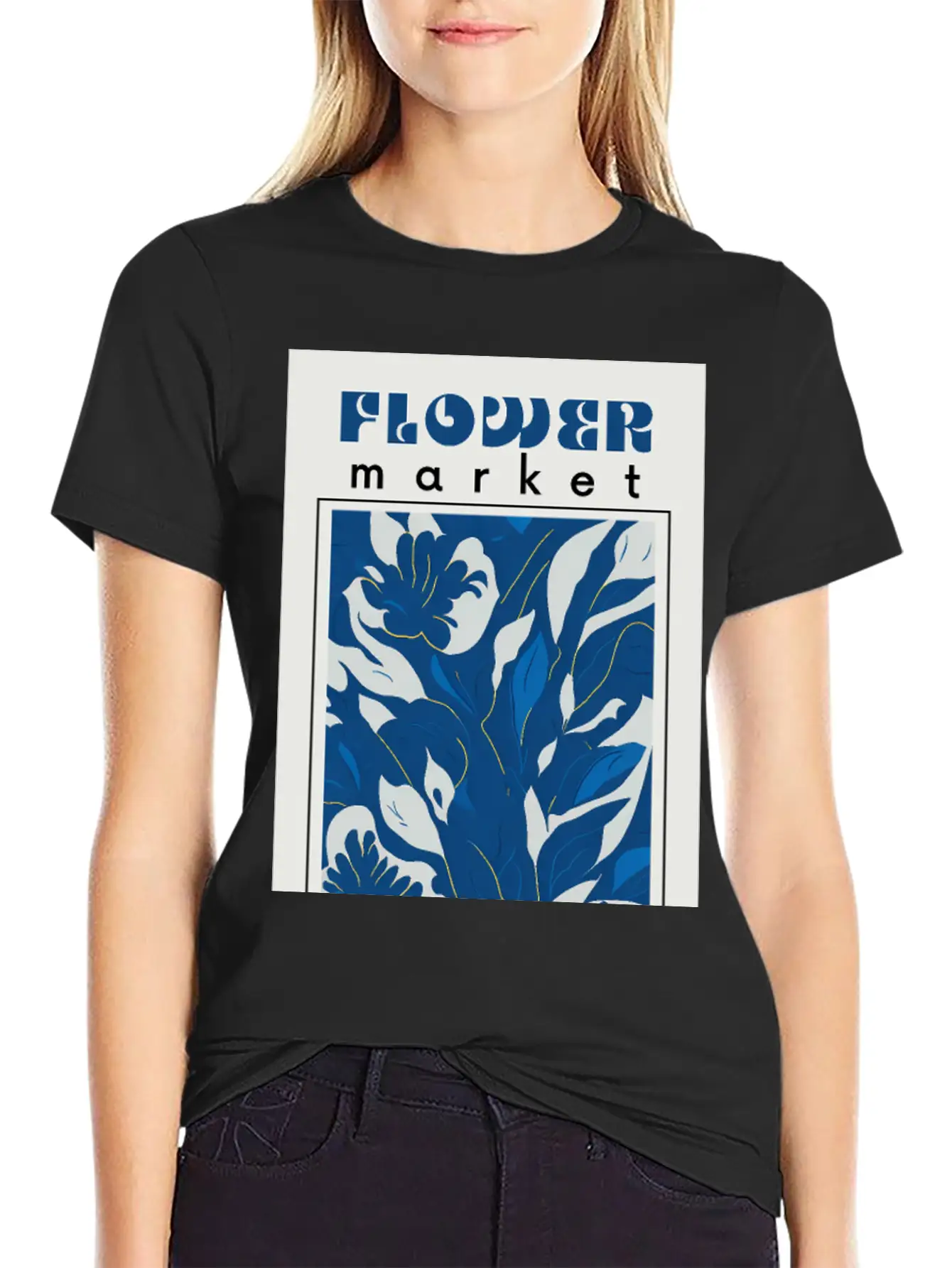 Unleash Your Inner Designer With Our Flower Series Relaxed Everyday Tee – Lightweight And Durable Cotton