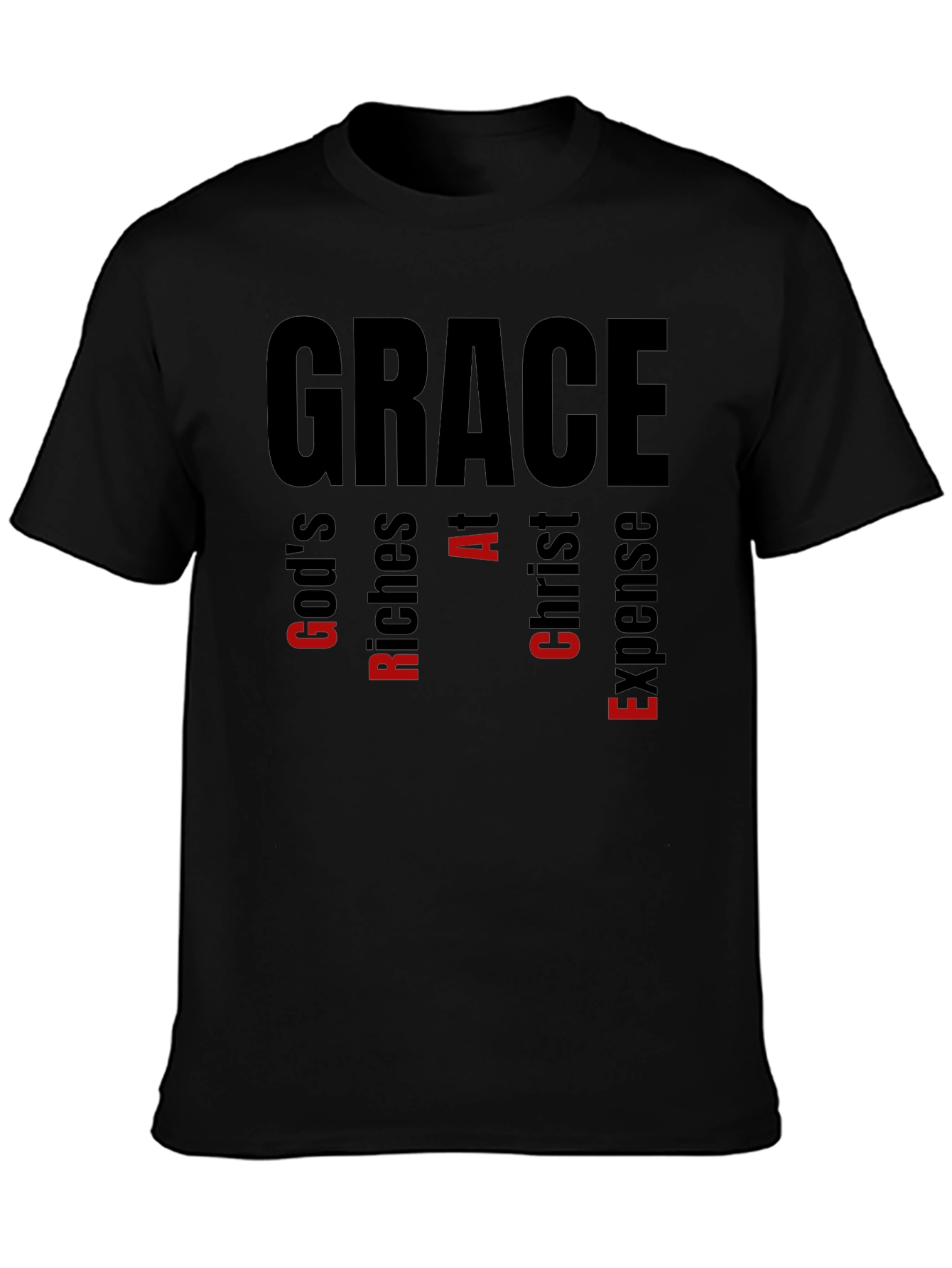 Grace Acronym T-Shirt: Gods Riches At Christ Expense