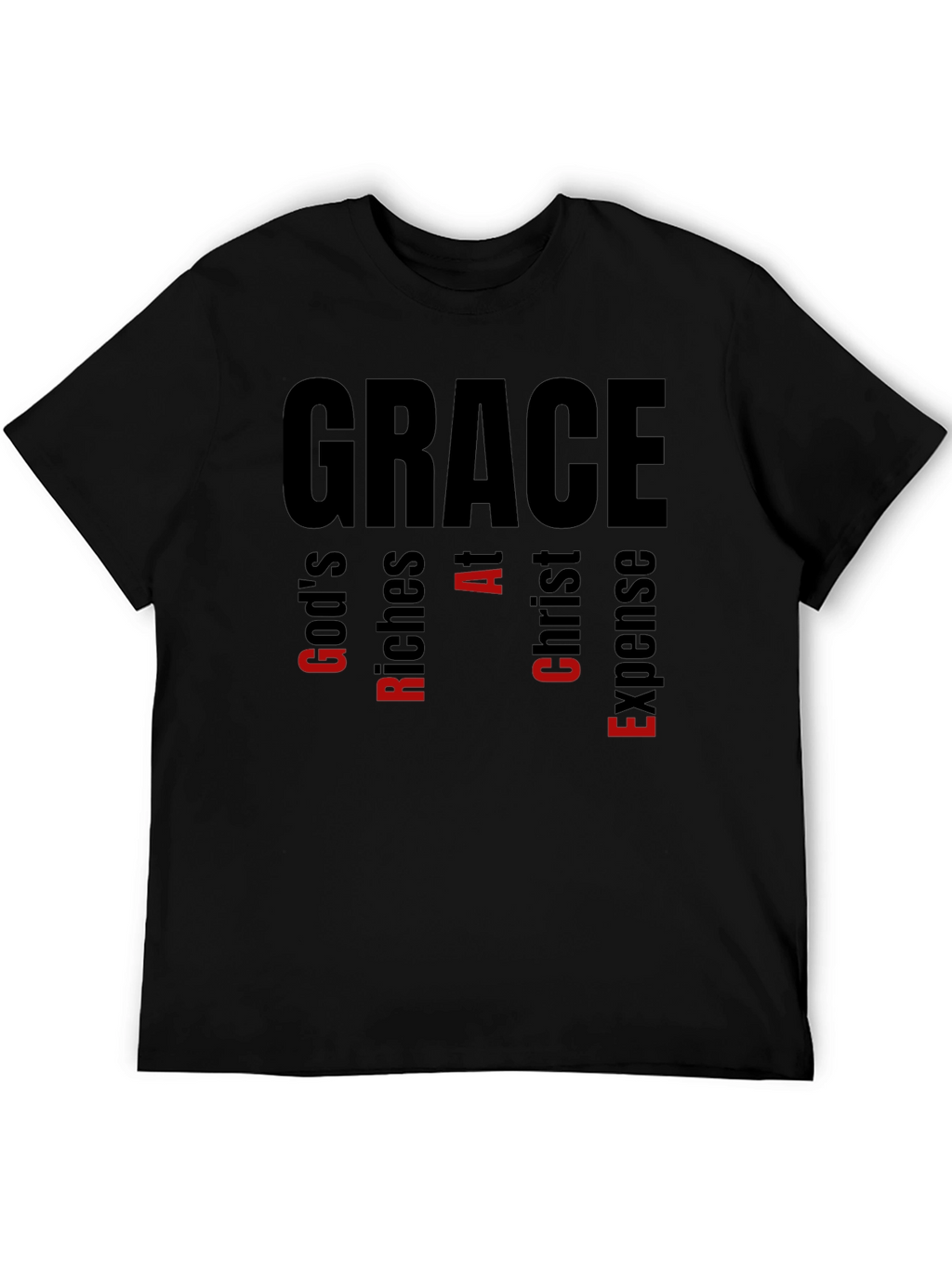 Grace Acronym T-Shirt: Gods Riches At Christ Expense