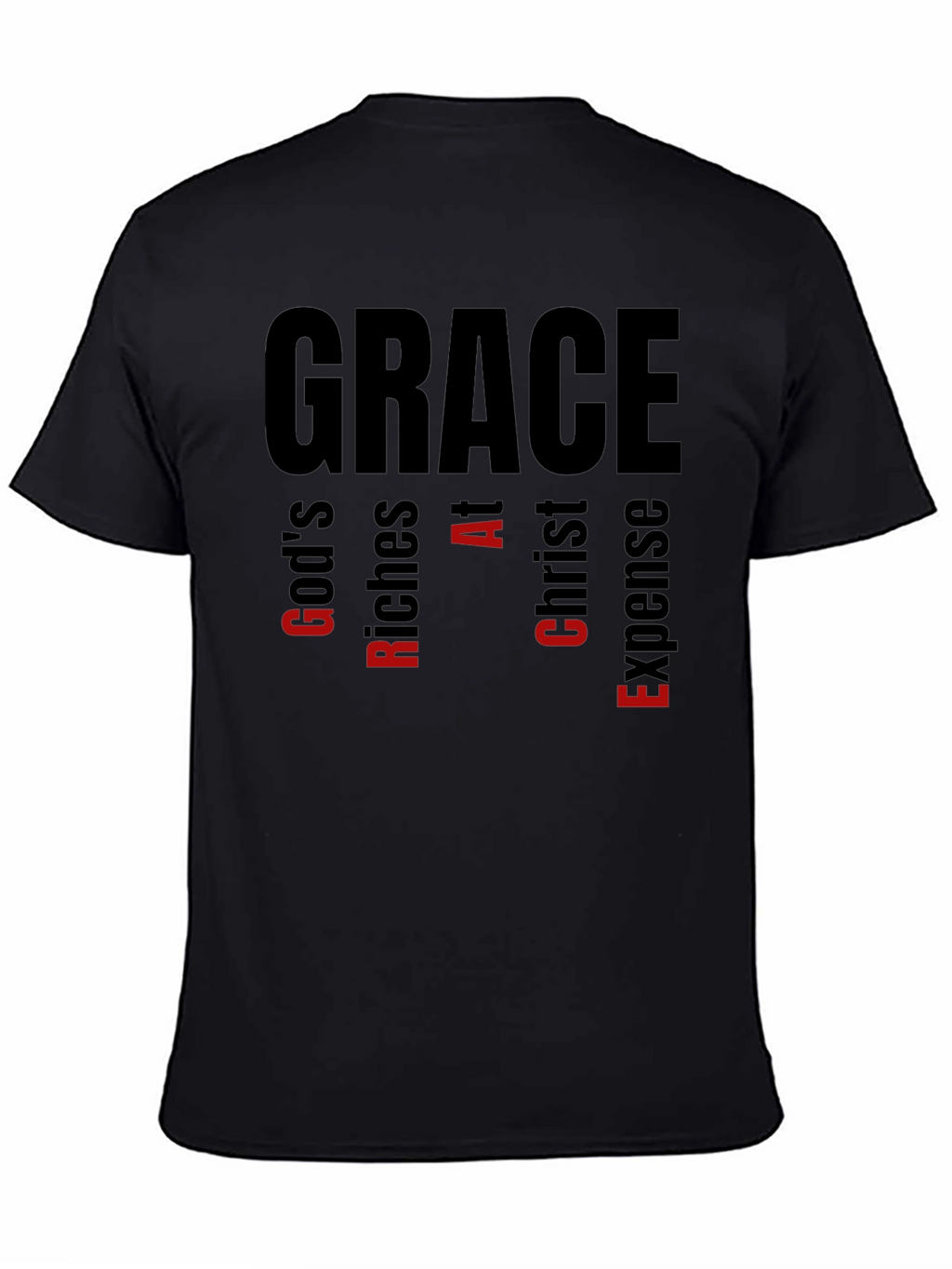 Grace Acronym T-Shirt: Gods Riches At Christ Expense