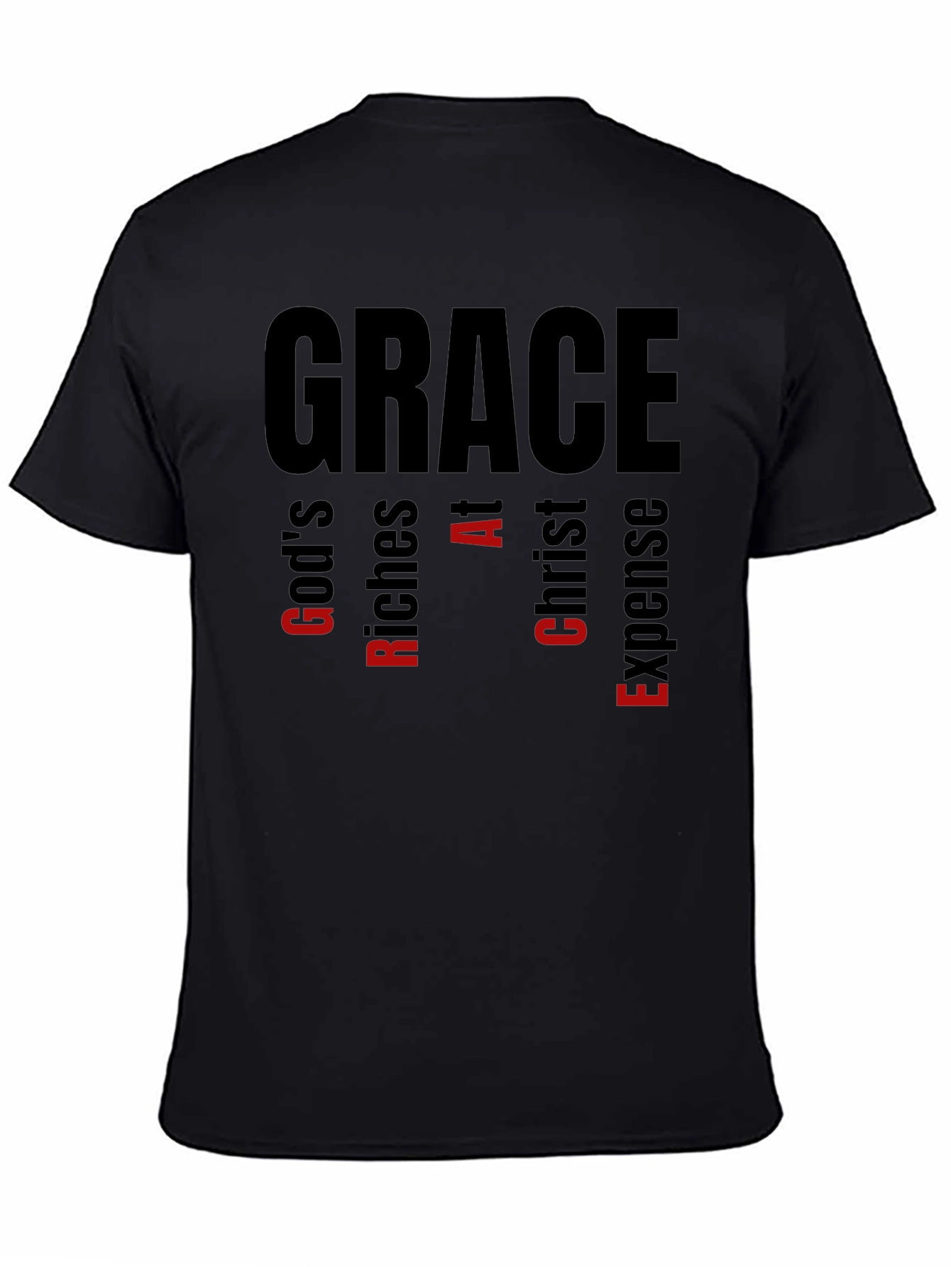 Grace Acronym T-Shirt: Gods Riches At Christ Expense