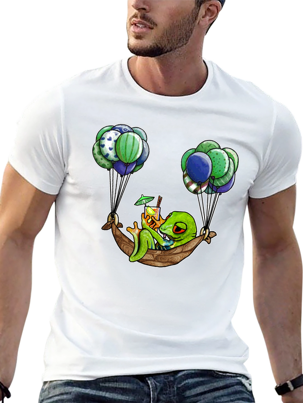 Chill Gecko Hammock T-Shirt