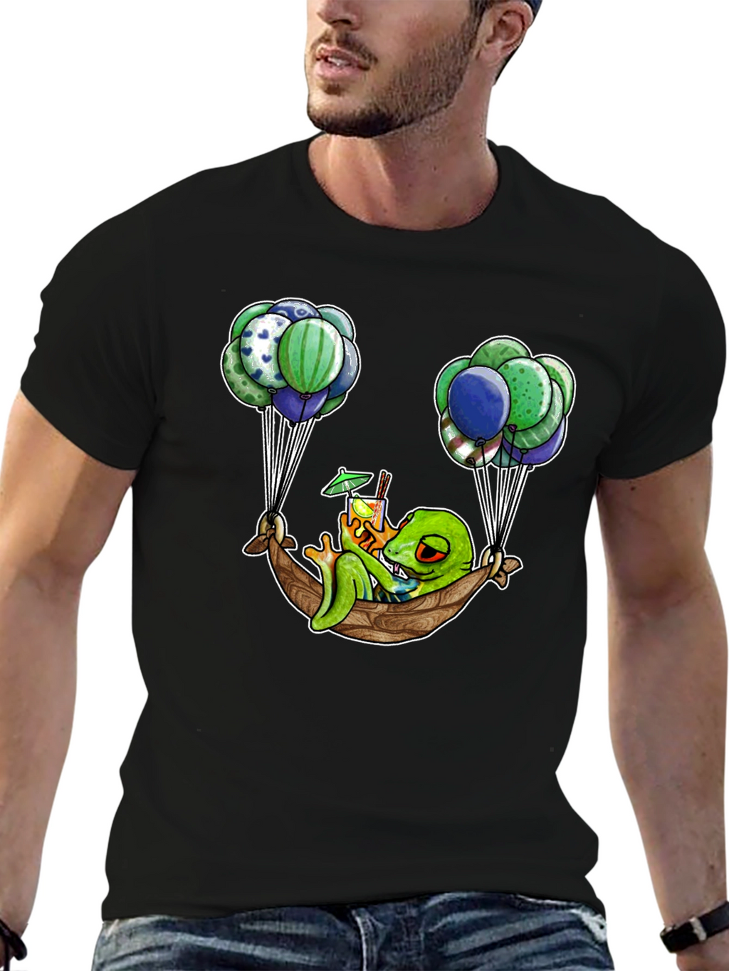 Chill Gecko Hammock T-Shirt