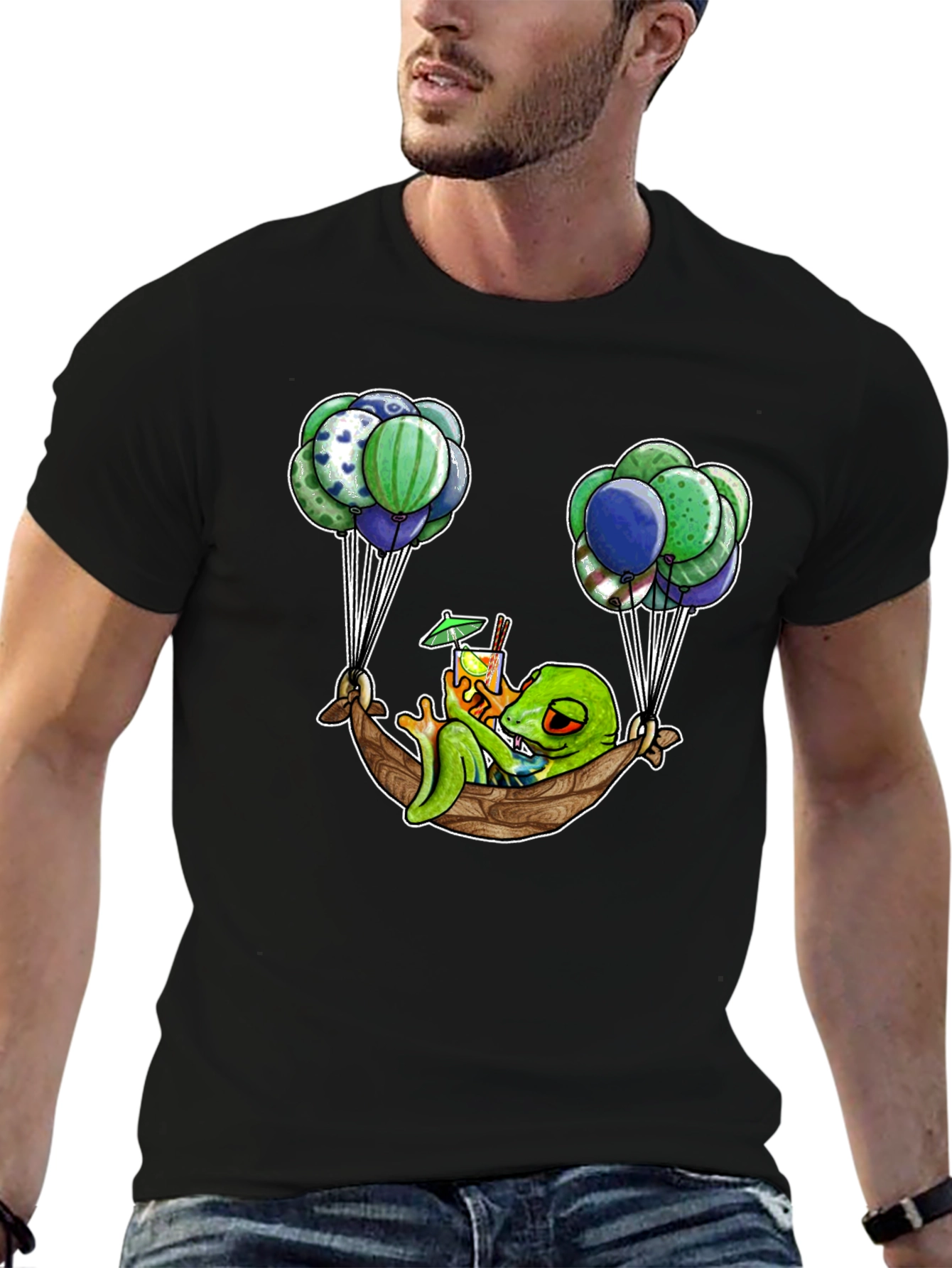 Chill Gecko Hammock T-Shirt