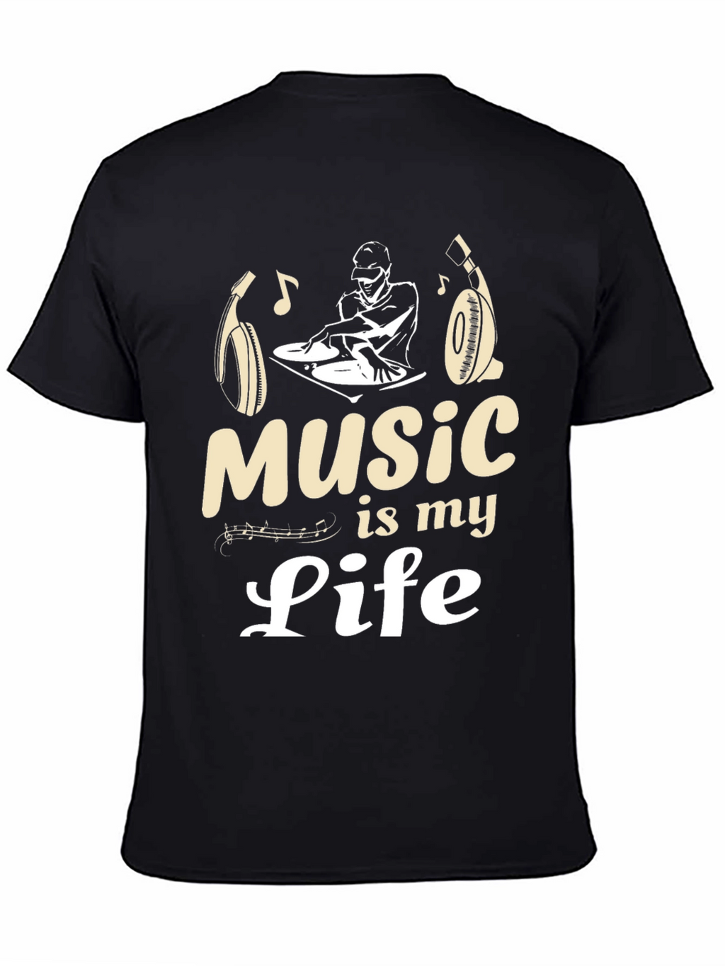 Music is My Life Graphic Tee