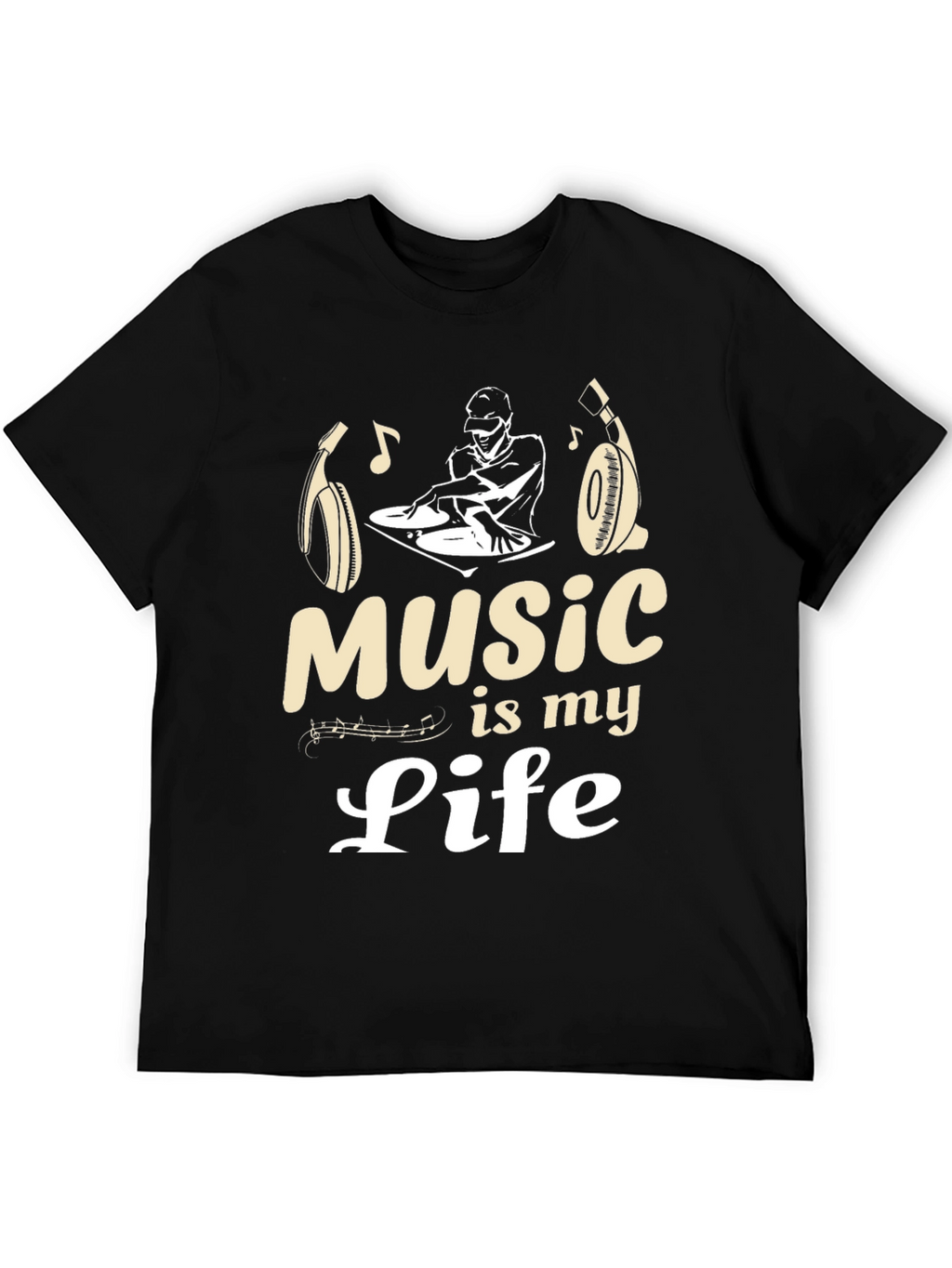 Music is My Life Graphic Tee