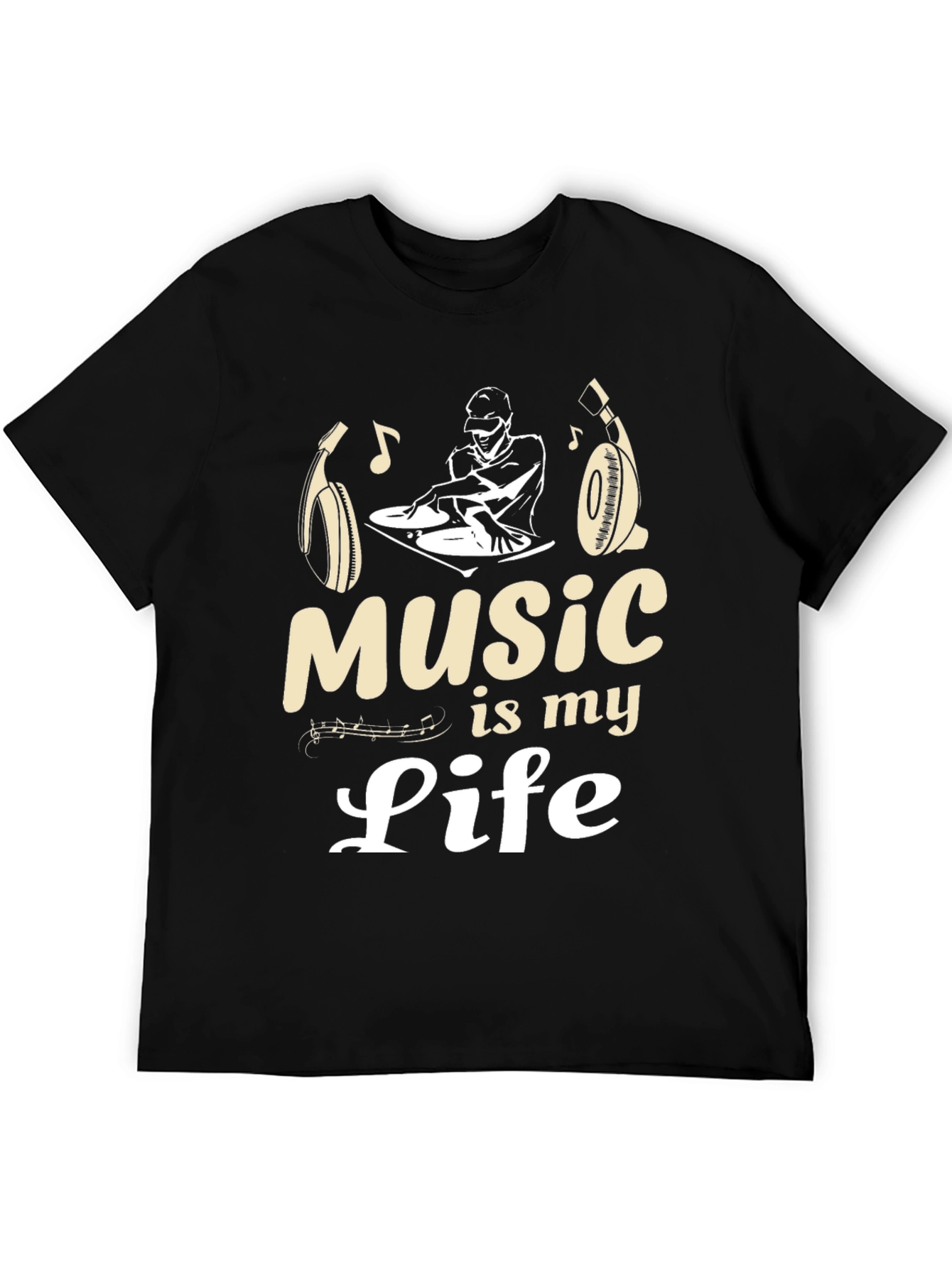Music is My Life Graphic Tee