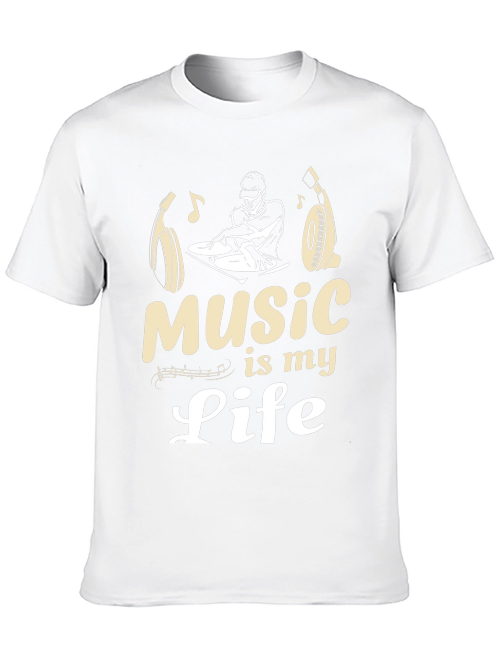 Music is My Life Graphic Tee