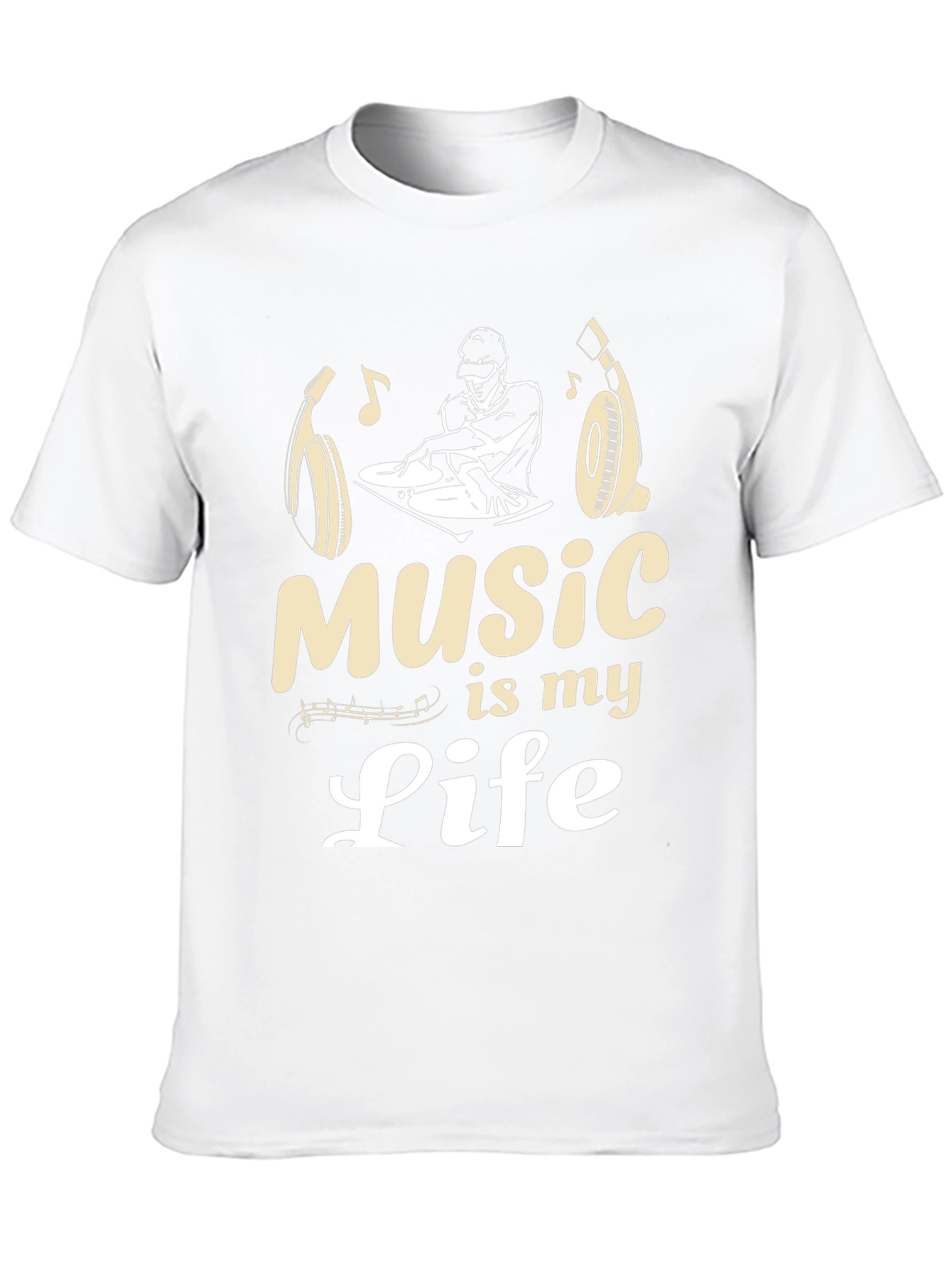 Music is My Life Graphic Tee