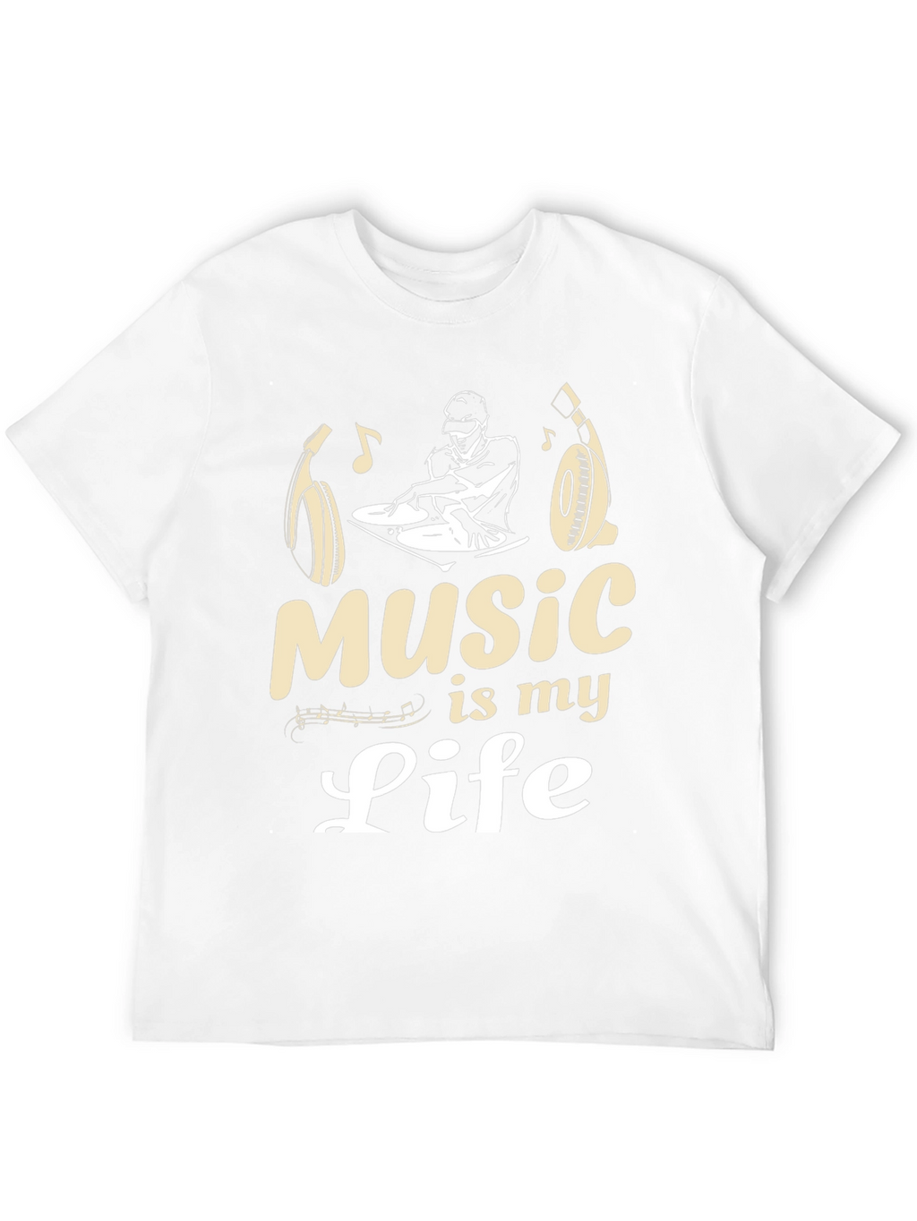 Music is My Life Graphic Tee
