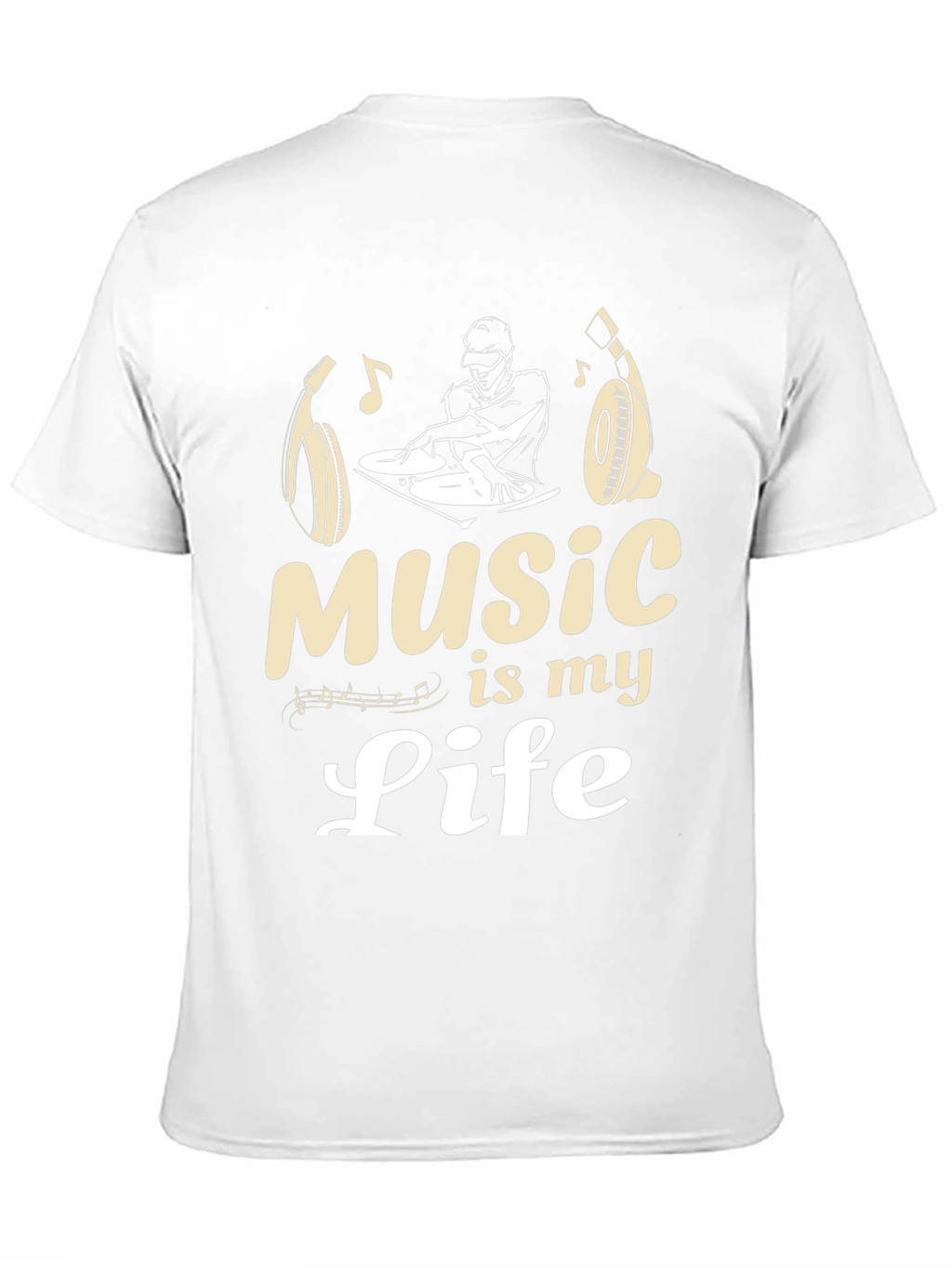 Music is My Life Graphic Tee