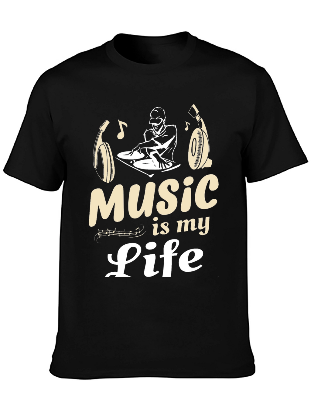 Music is My Life Graphic Tee