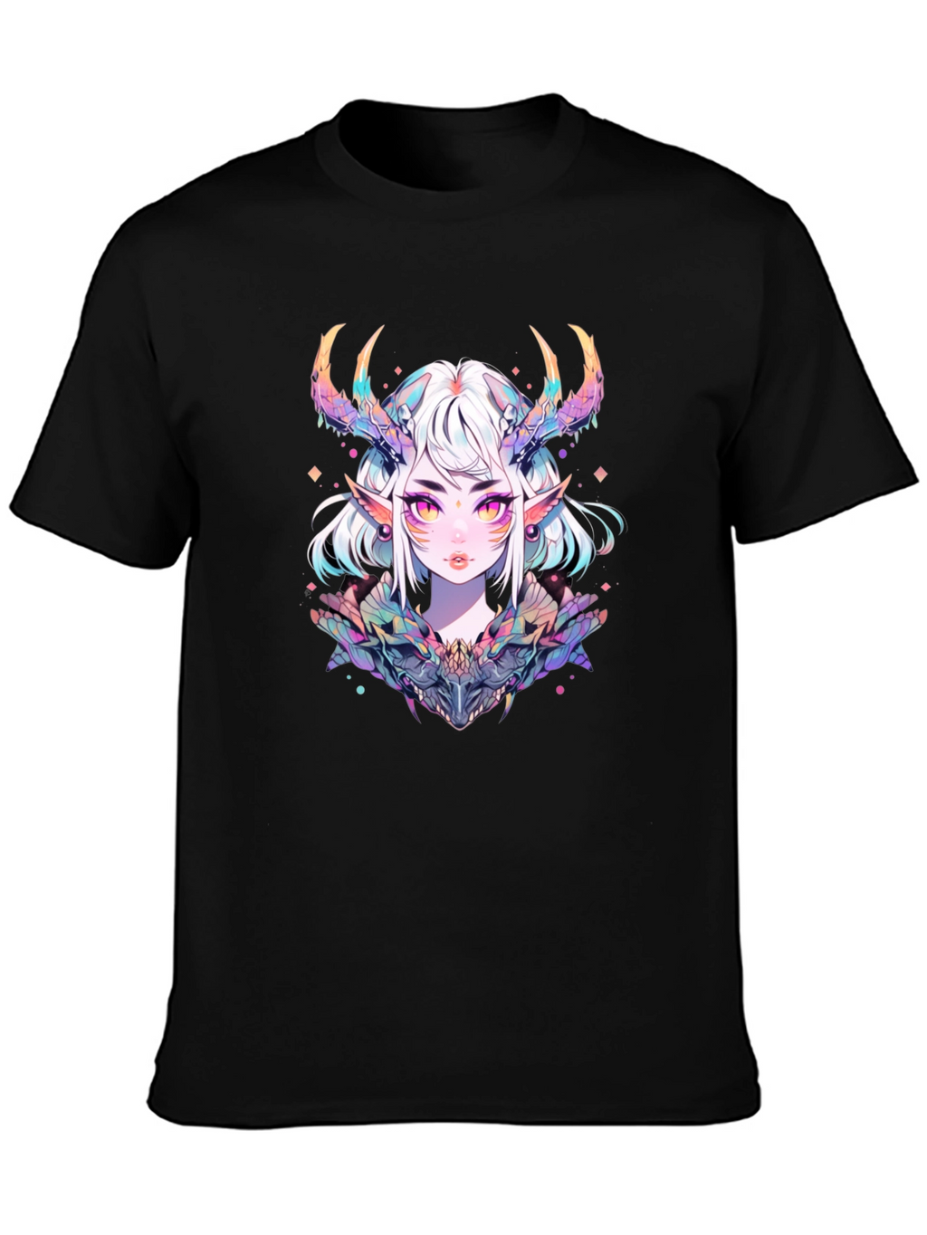 Anime Demon Girl Graphic T-Shirt