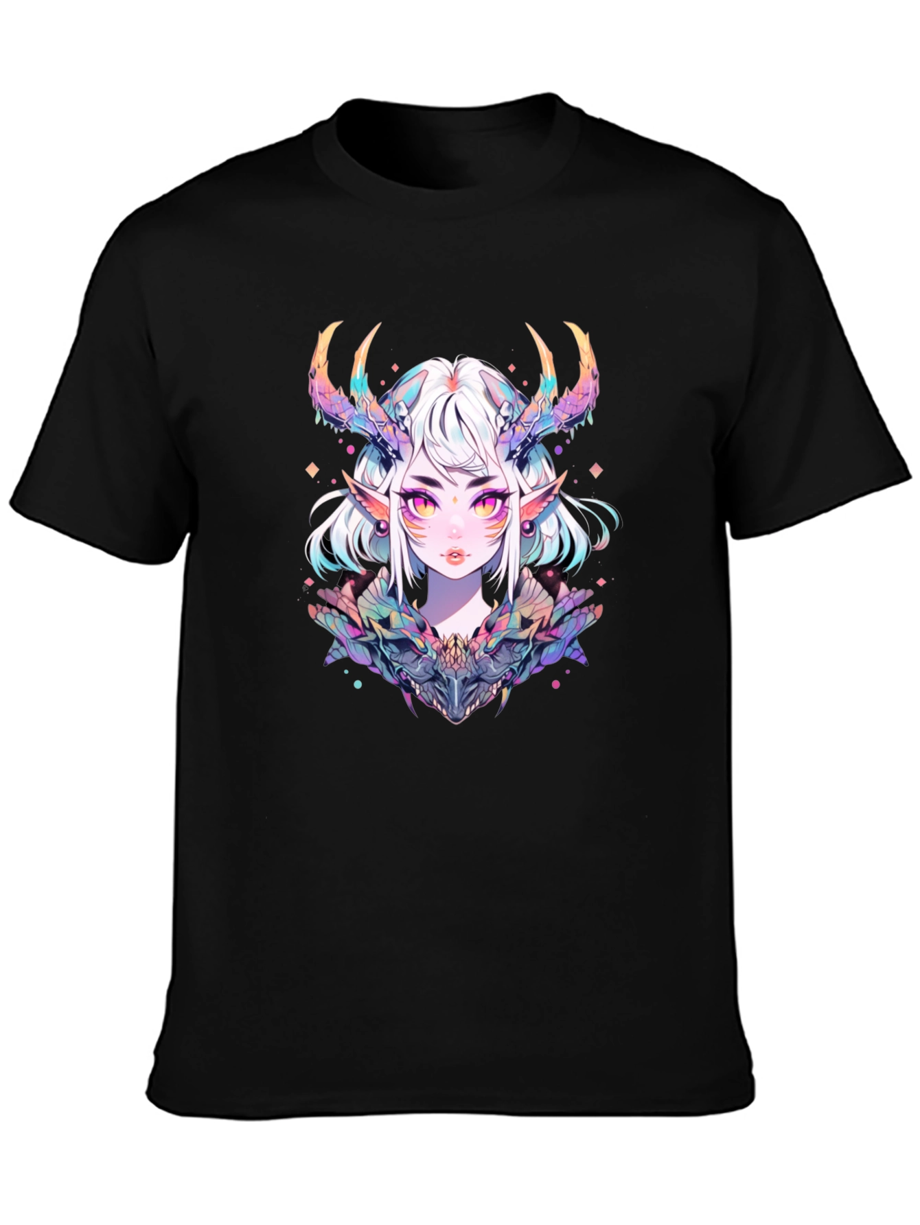 Anime Demon Girl Graphic T-Shirt