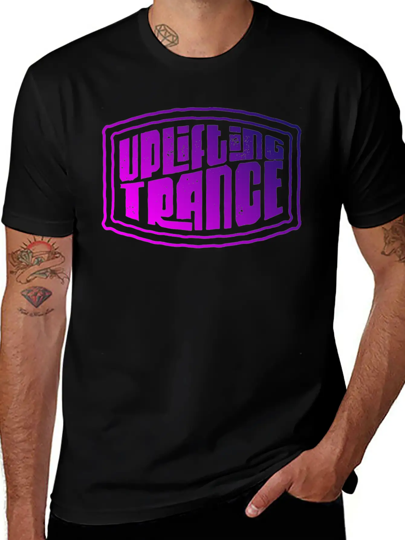 Uplifting Trance | Uplifting Trance Music Alt Ed Timeless Short Sleeve Tee – Comfy And Minimalist Design