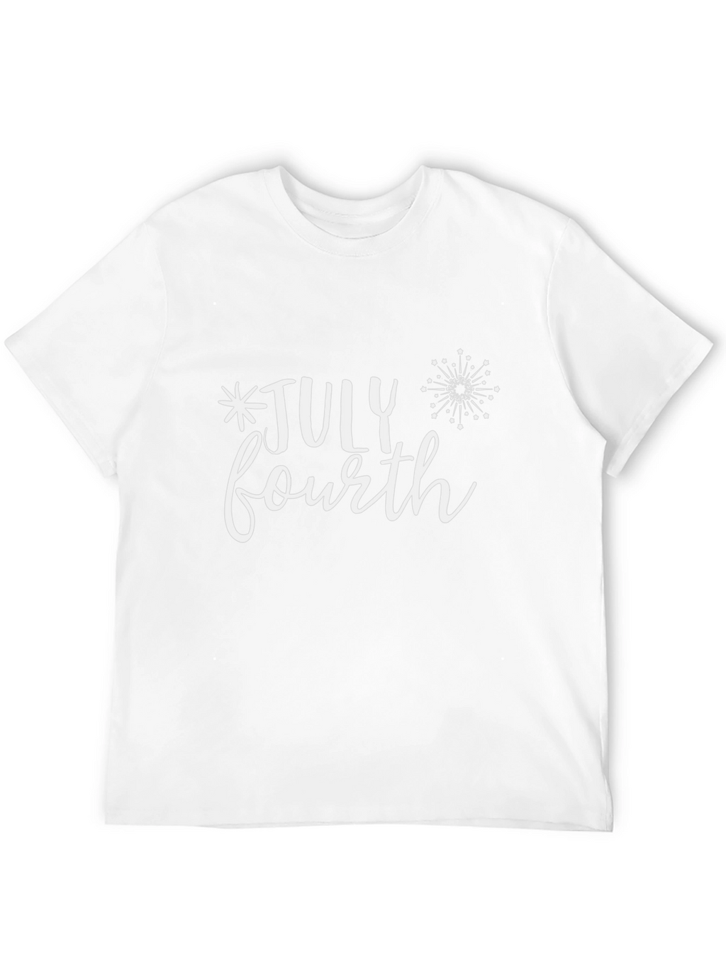July Fourth Graphic Tee - Black Patriotic Shirt
