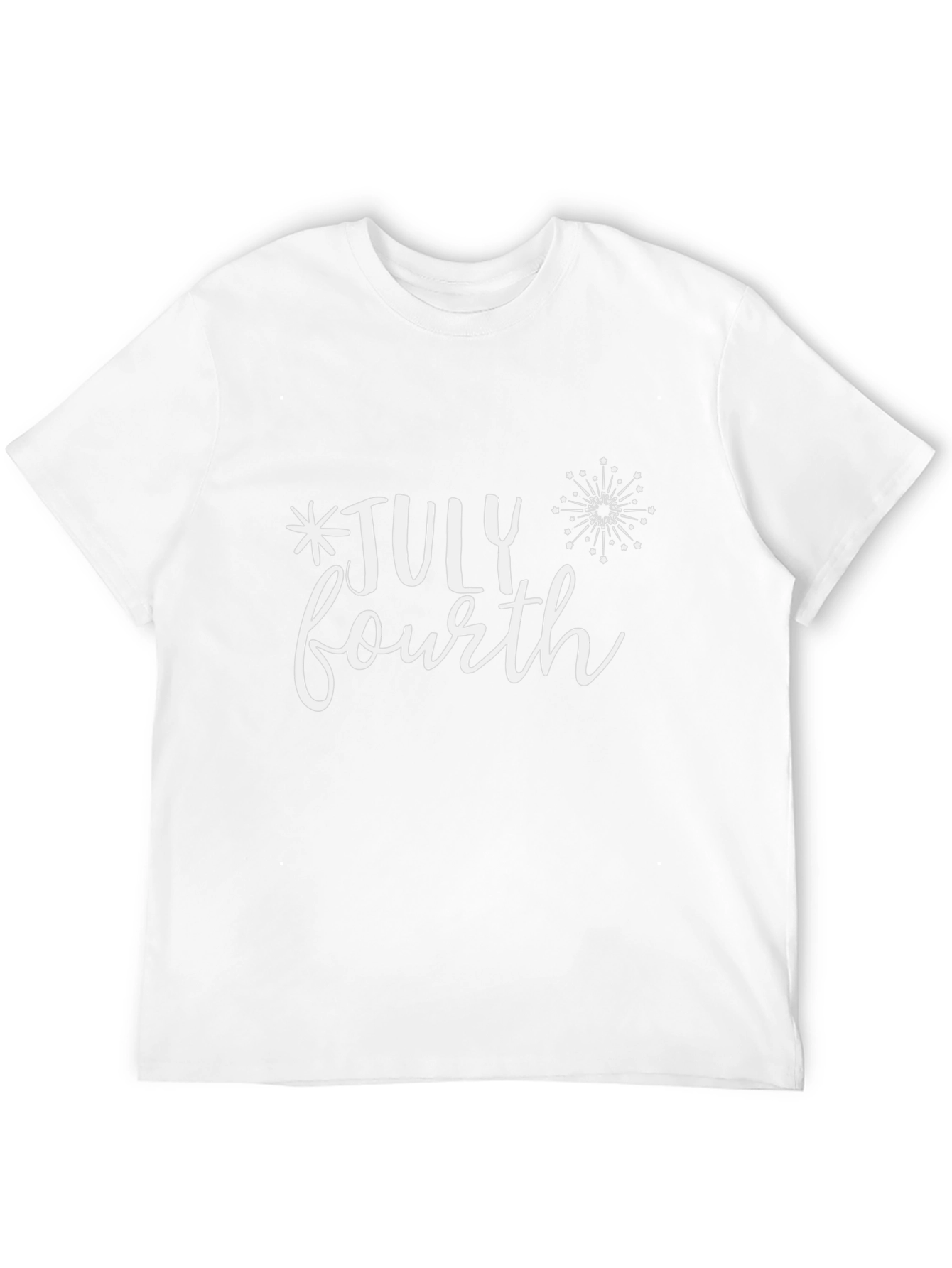 July Fourth Graphic Tee - Black Patriotic Shirt