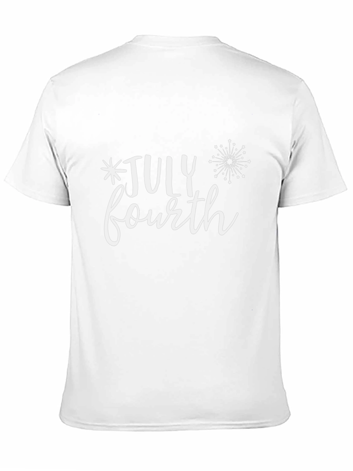 July Fourth Graphic Tee - Black Patriotic Shirt