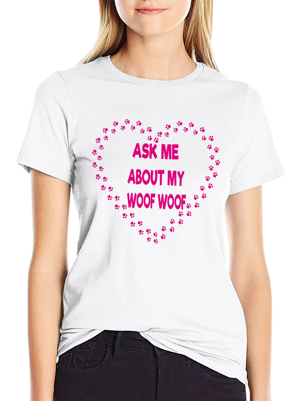 Woof Woof Heart Graphic Tee