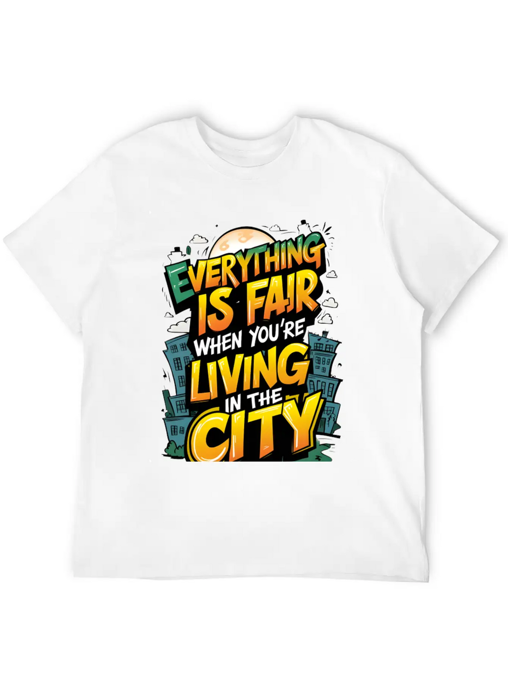 Urban Fairness Stylish Everyday T-Shirt – Unisex Basic Cotton Tee