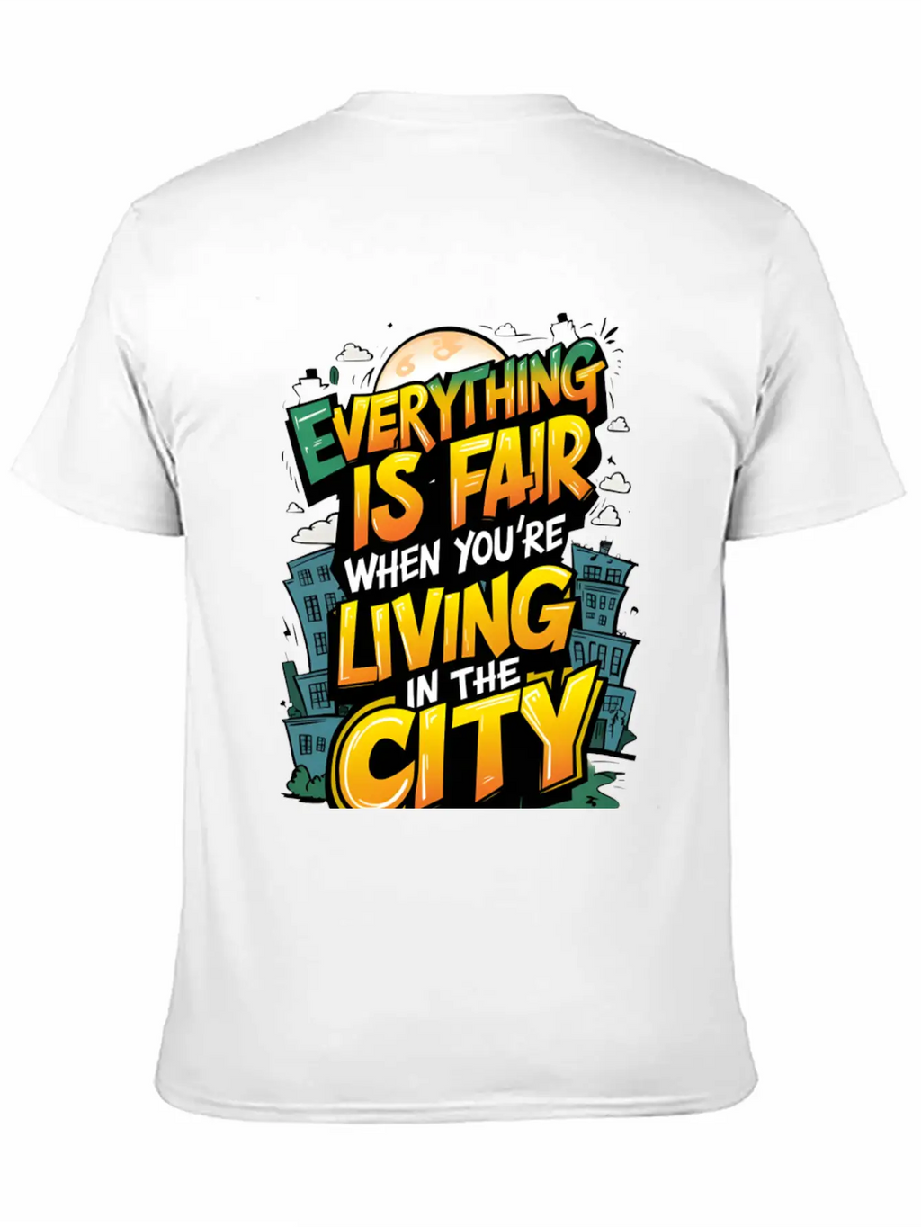 Urban Fairness Stylish Everyday T-Shirt – Unisex Basic Cotton Tee